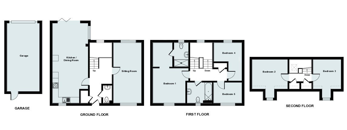 55, Nightingale Road, Great Barford floorplan
