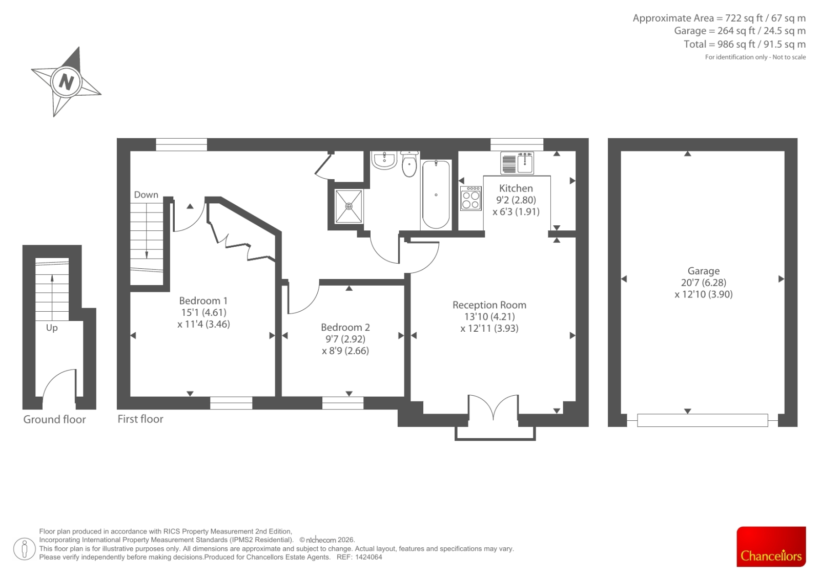 2, Morgan Drive, Aylesbury floorplan