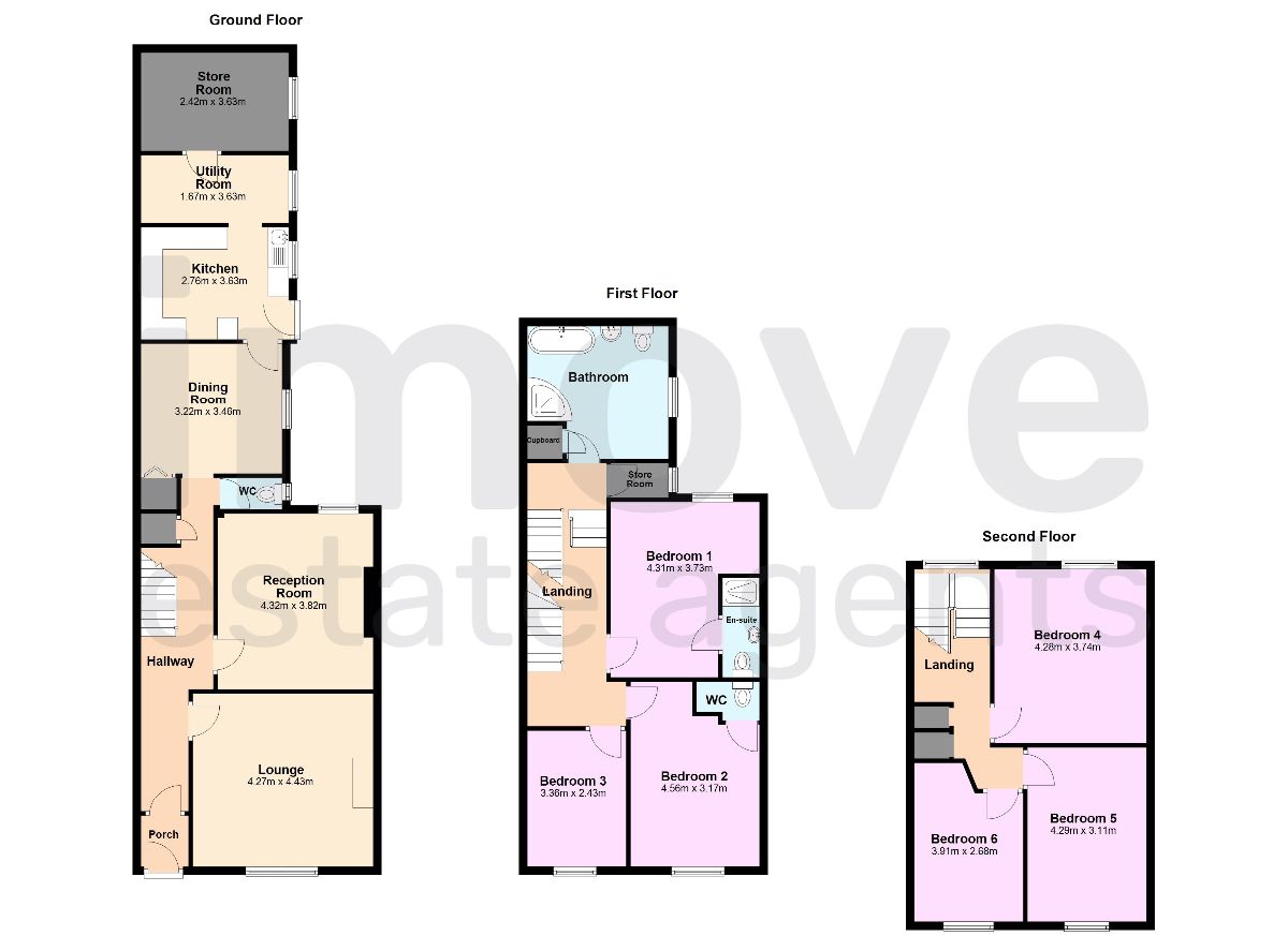 14 Bampfylde Road, Torquay floorplan