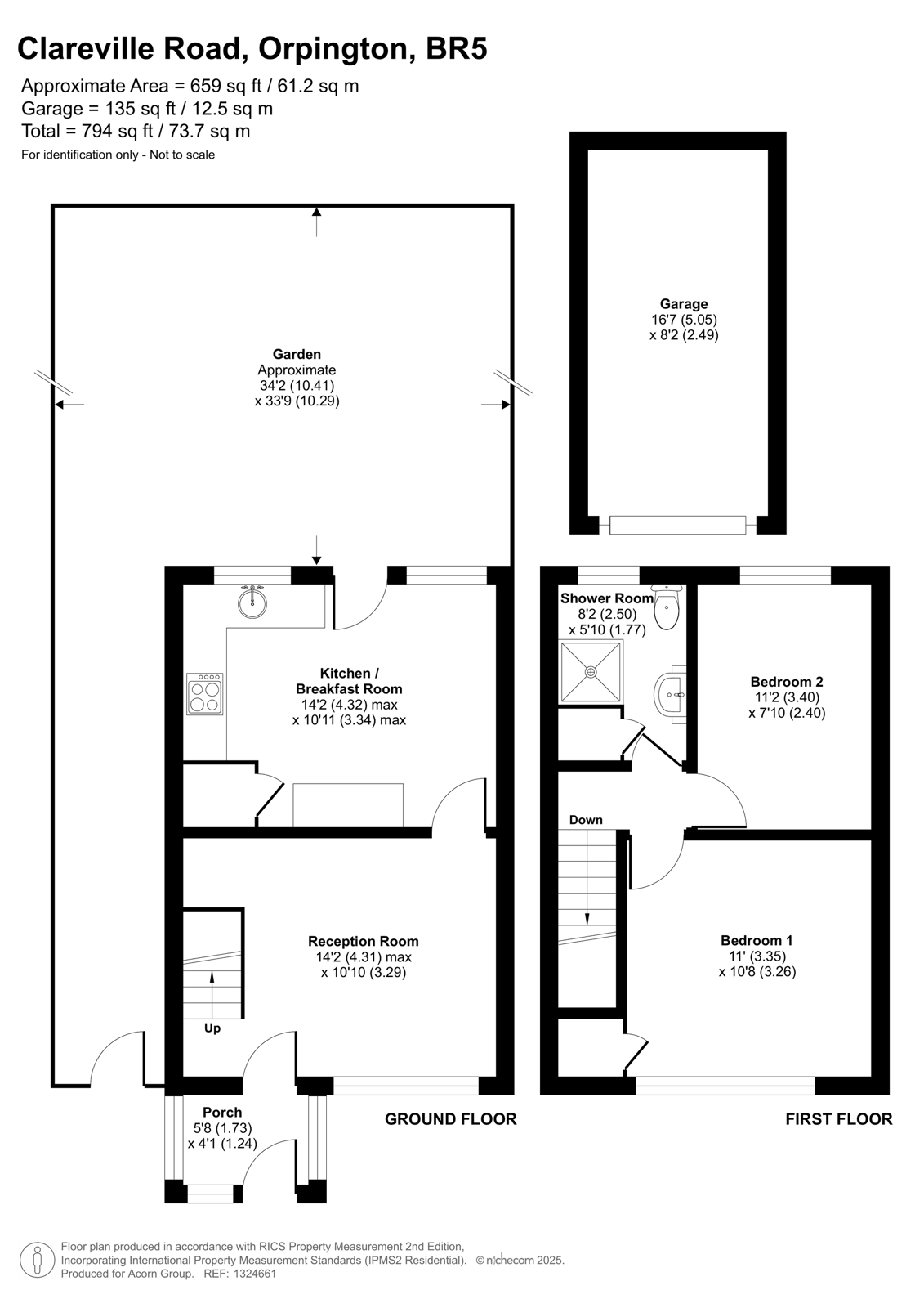 113, Clareville Road, Orpington floorplan