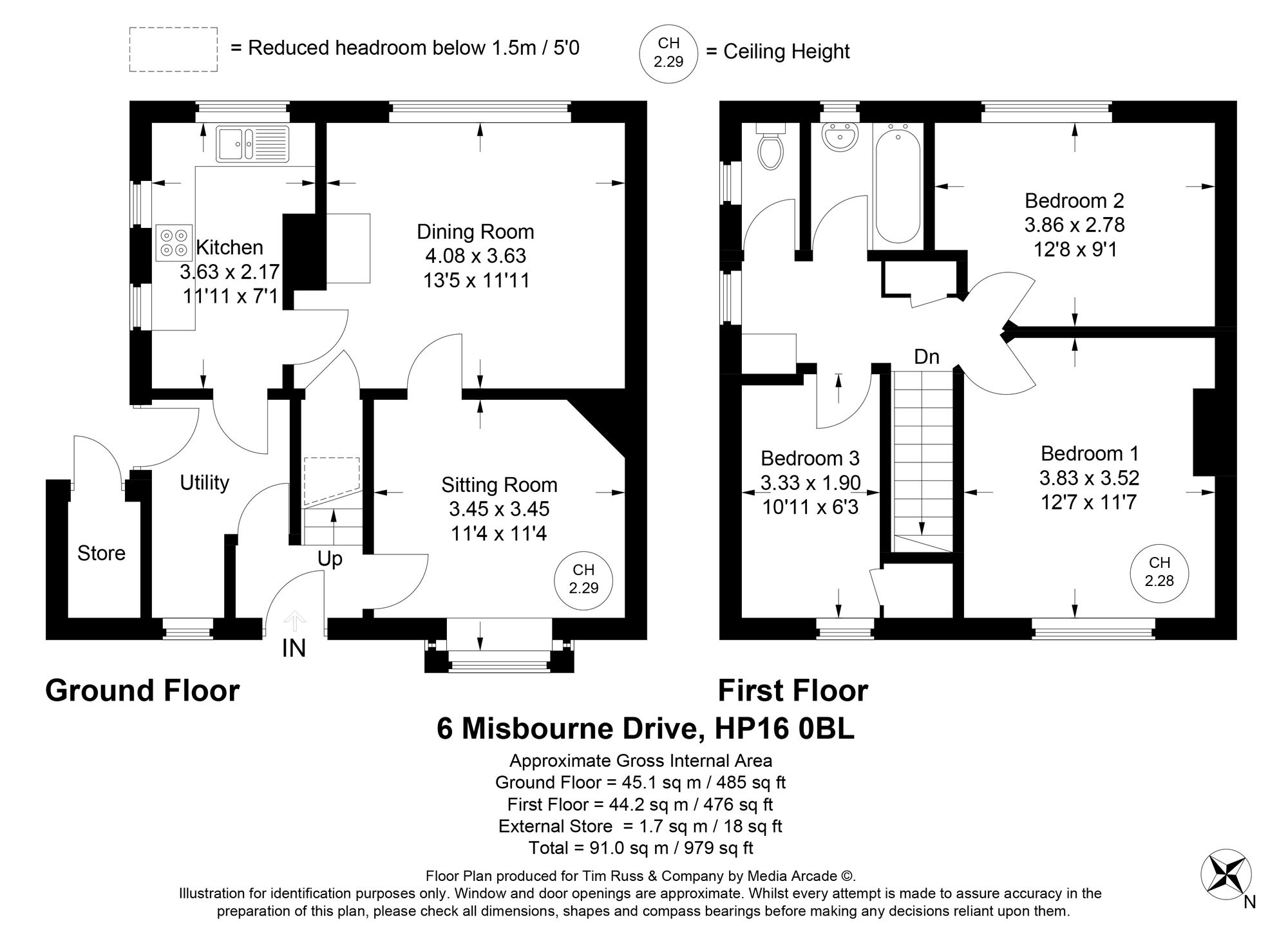 6 Misbourne Drive, Great Missenden floorplan