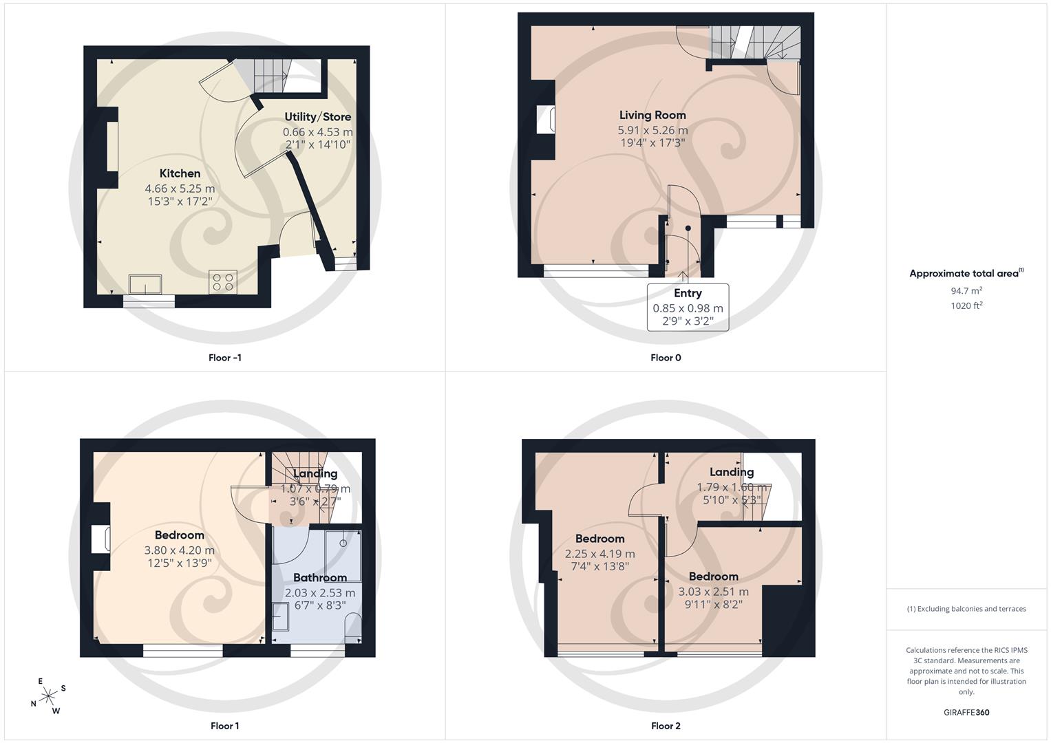 6, Pasture Place, Leeds floorplan