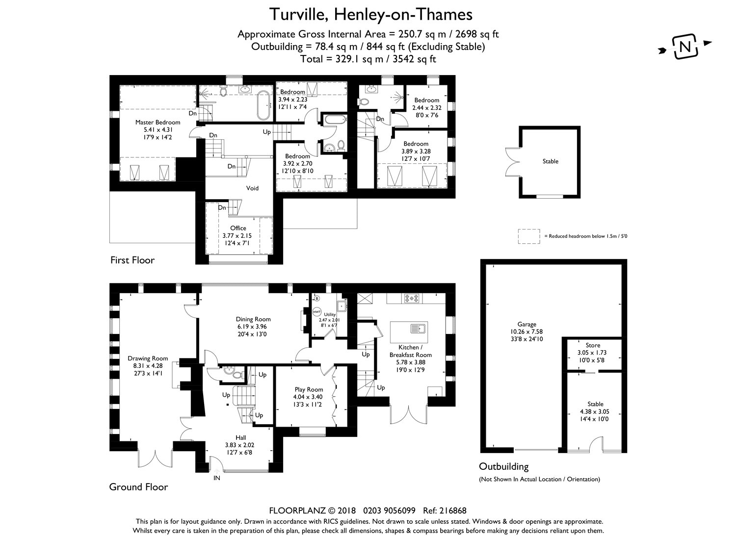 5 Bedrooms Detached house for sale in Turville, Henley-On-Thames, Oxfordshire RG9