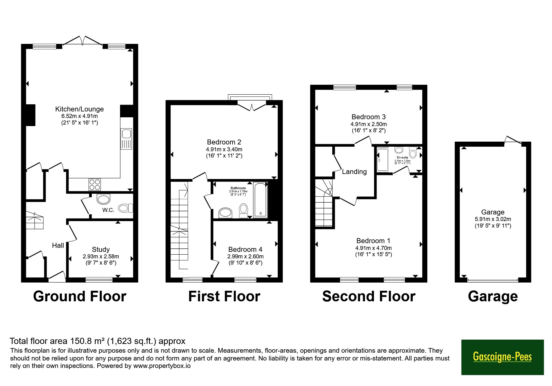 19, Walker Close, Hampshire floorplan