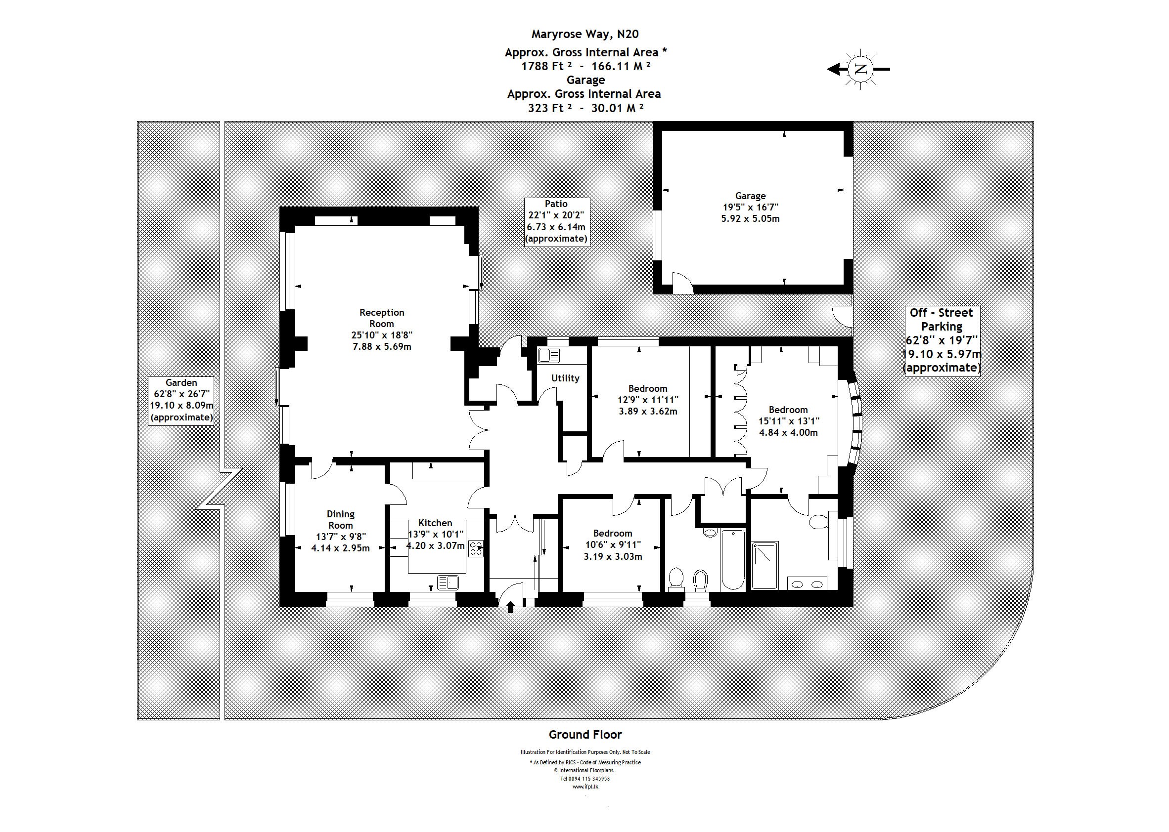 1, Maryrose Way, London floorplan
