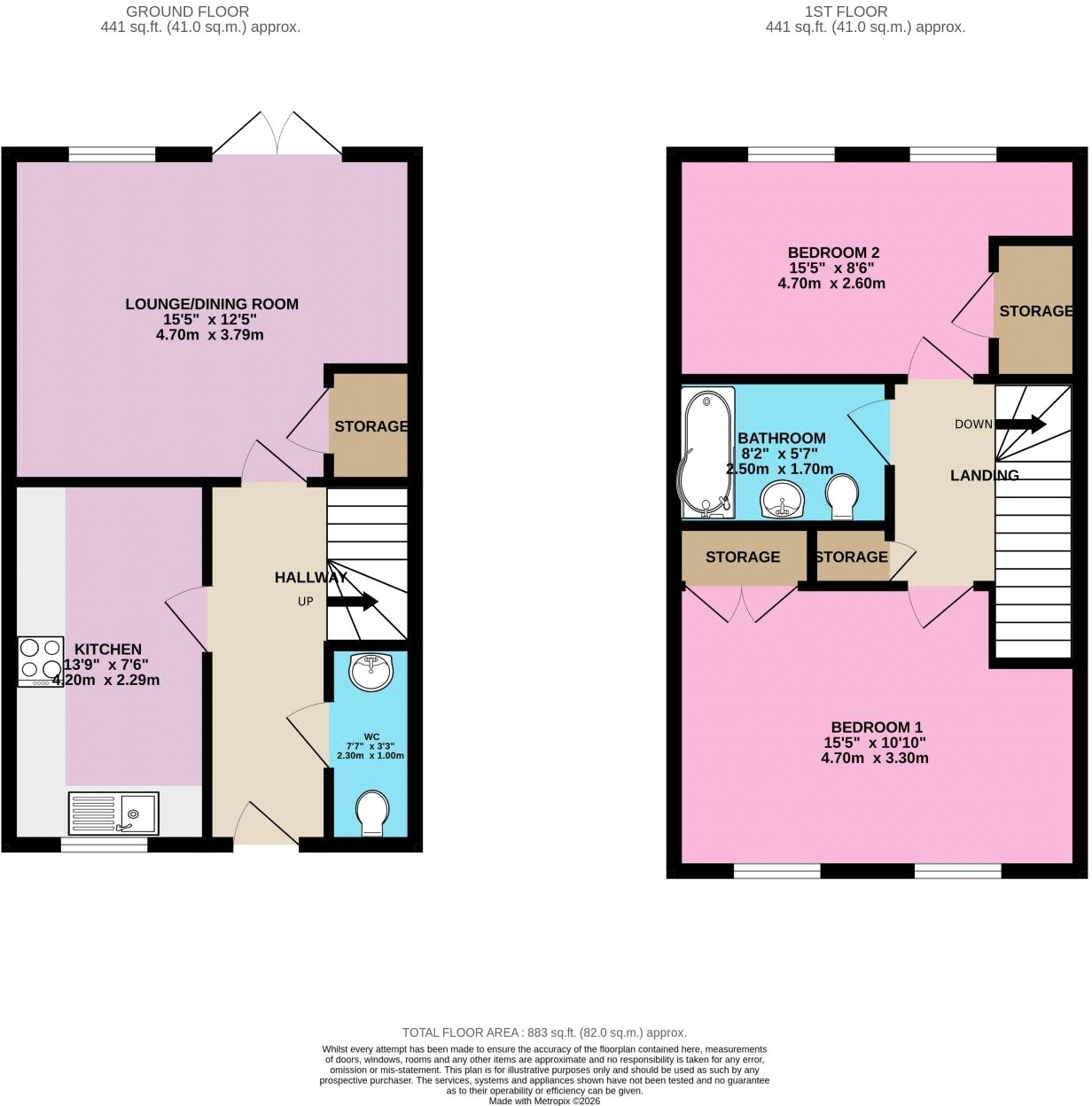 Mill Way, North Yorkshire floorplan
