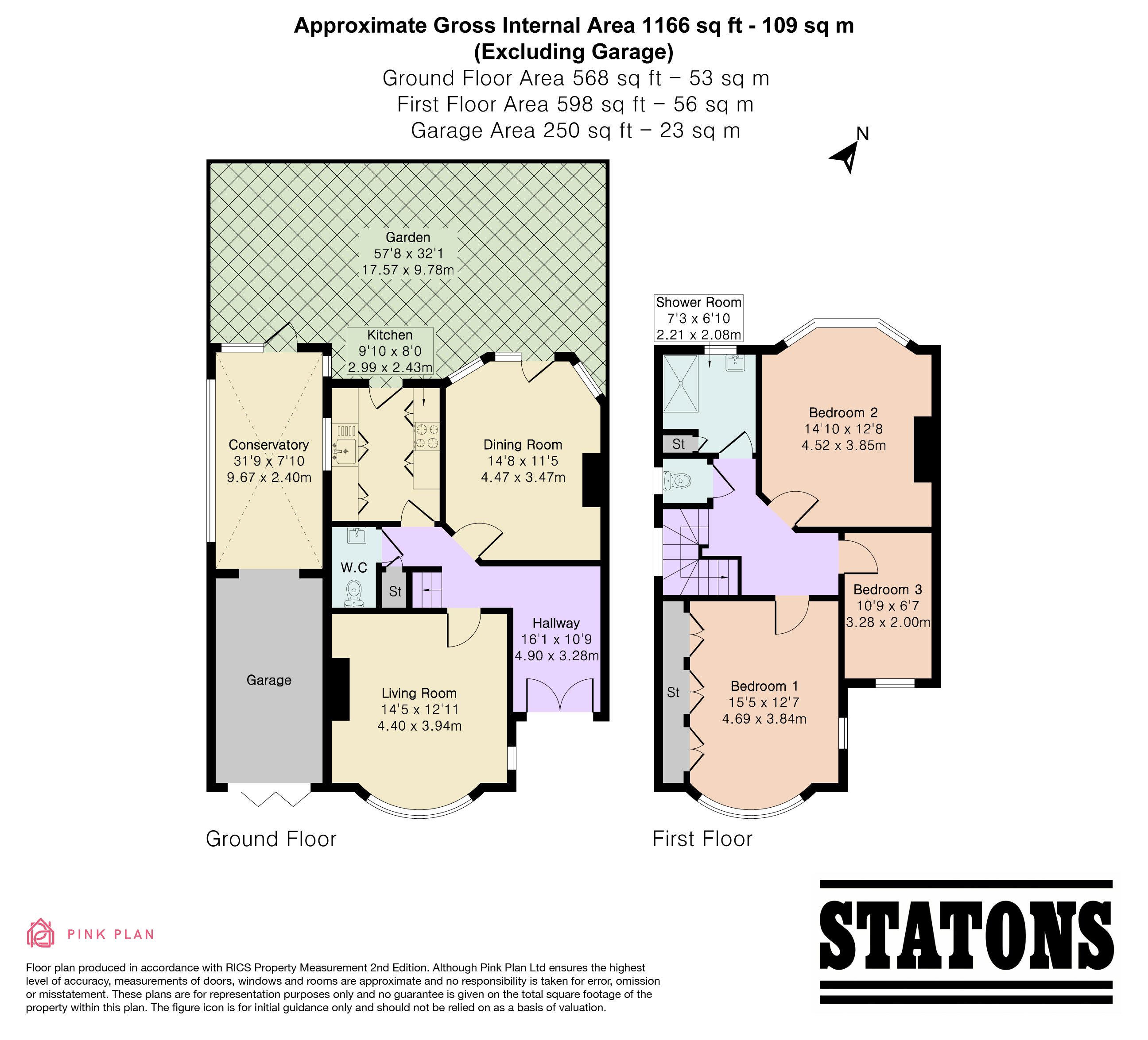 7, Carlton Avenue, London floorplan