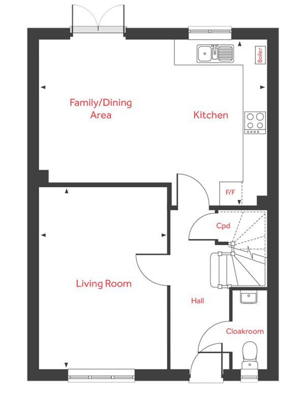 "Ripley" at York Road, Knaresborough HG5, 5 bedroom town house for sale