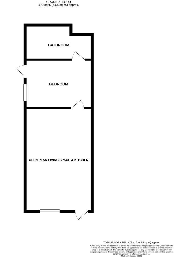 24C, High Street, Hastings floorplan
