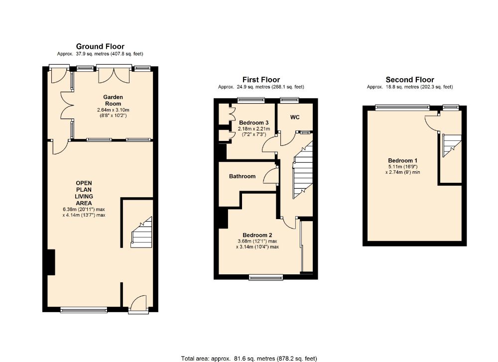 3 Bedrooms Terraced house for sale in Chaucer Street, Poets Corner, Northampton NN2