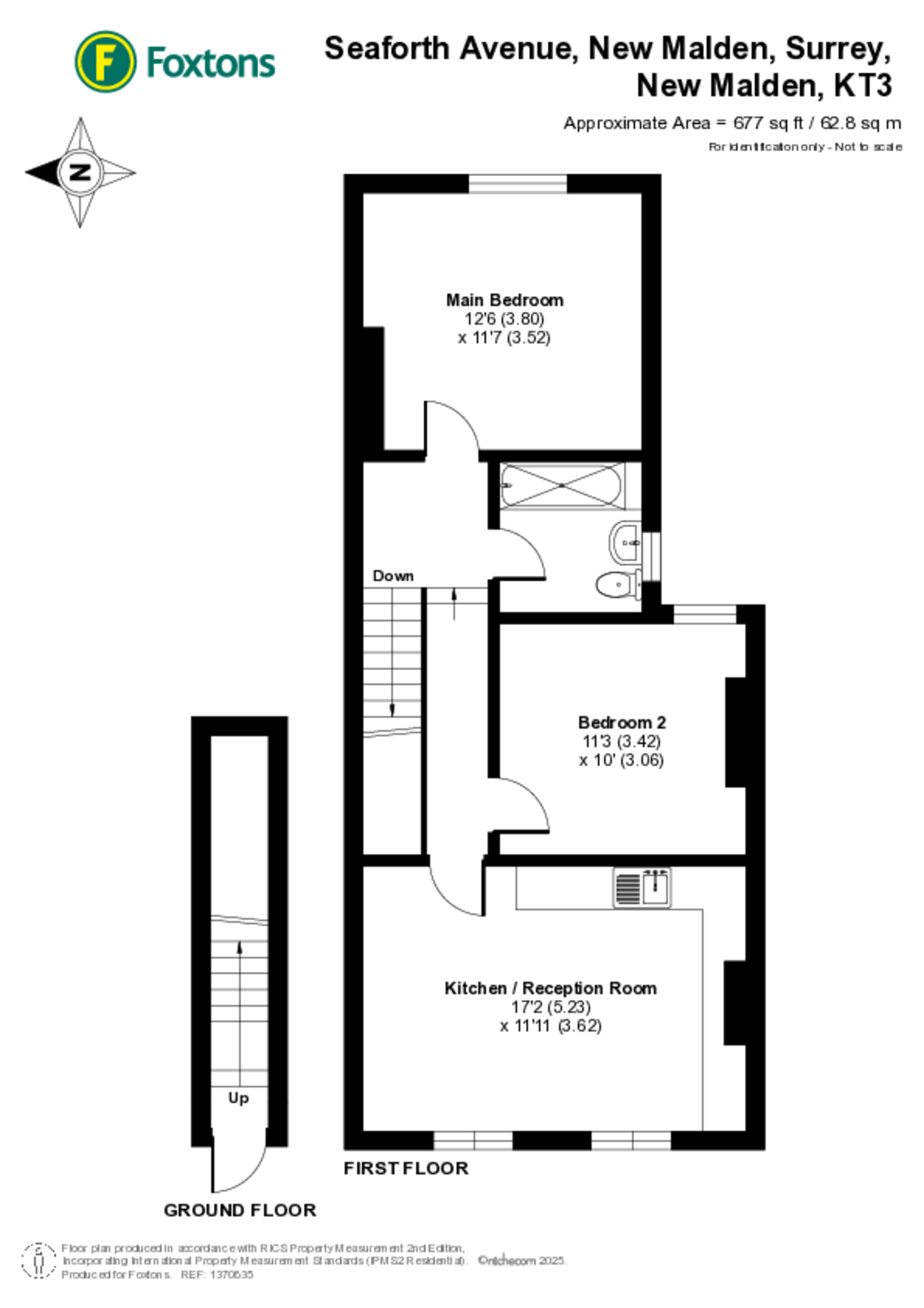 Seaforth Avenue, Motspur Park floorplan
