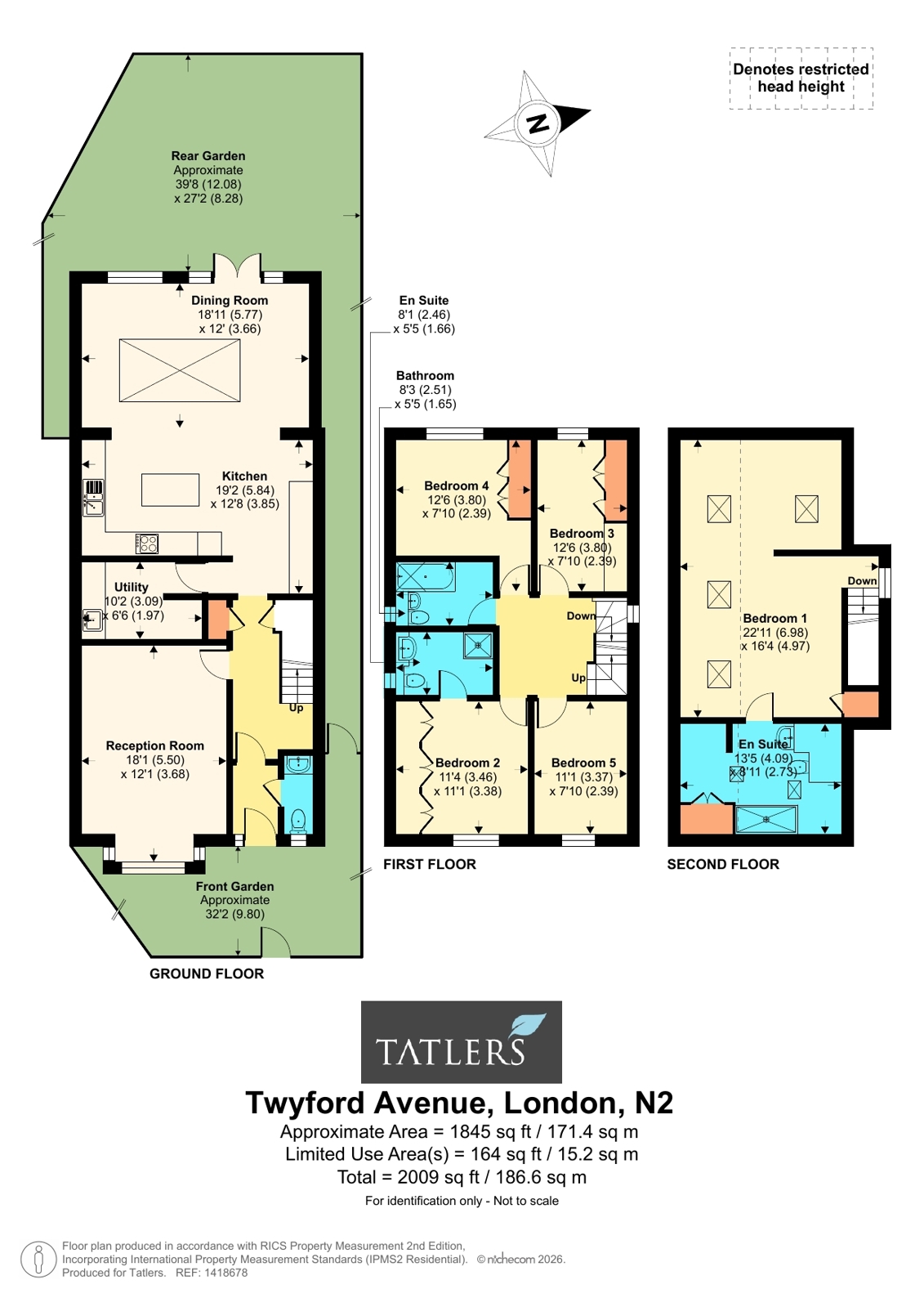 1, Twyford Avenue, London floorplan