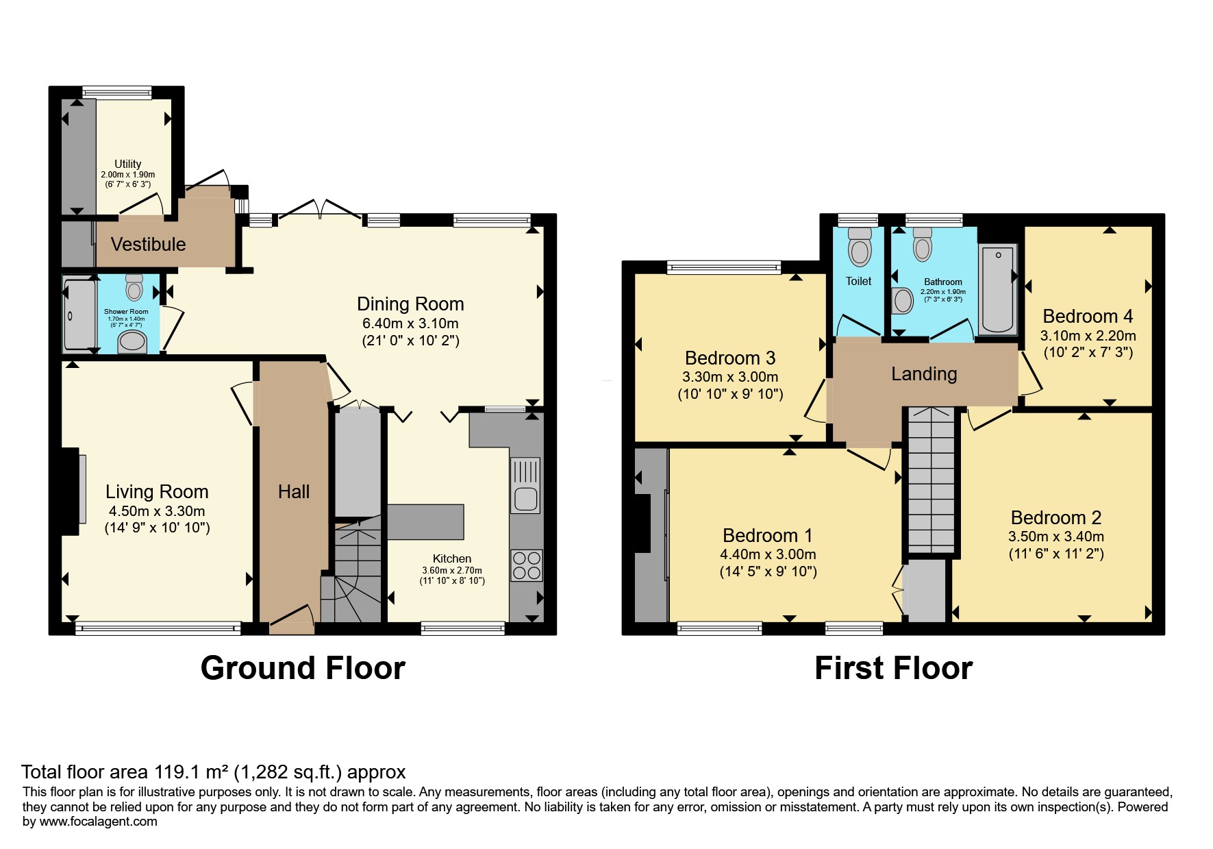 130, Fairywell Road, Altrincham floorplan