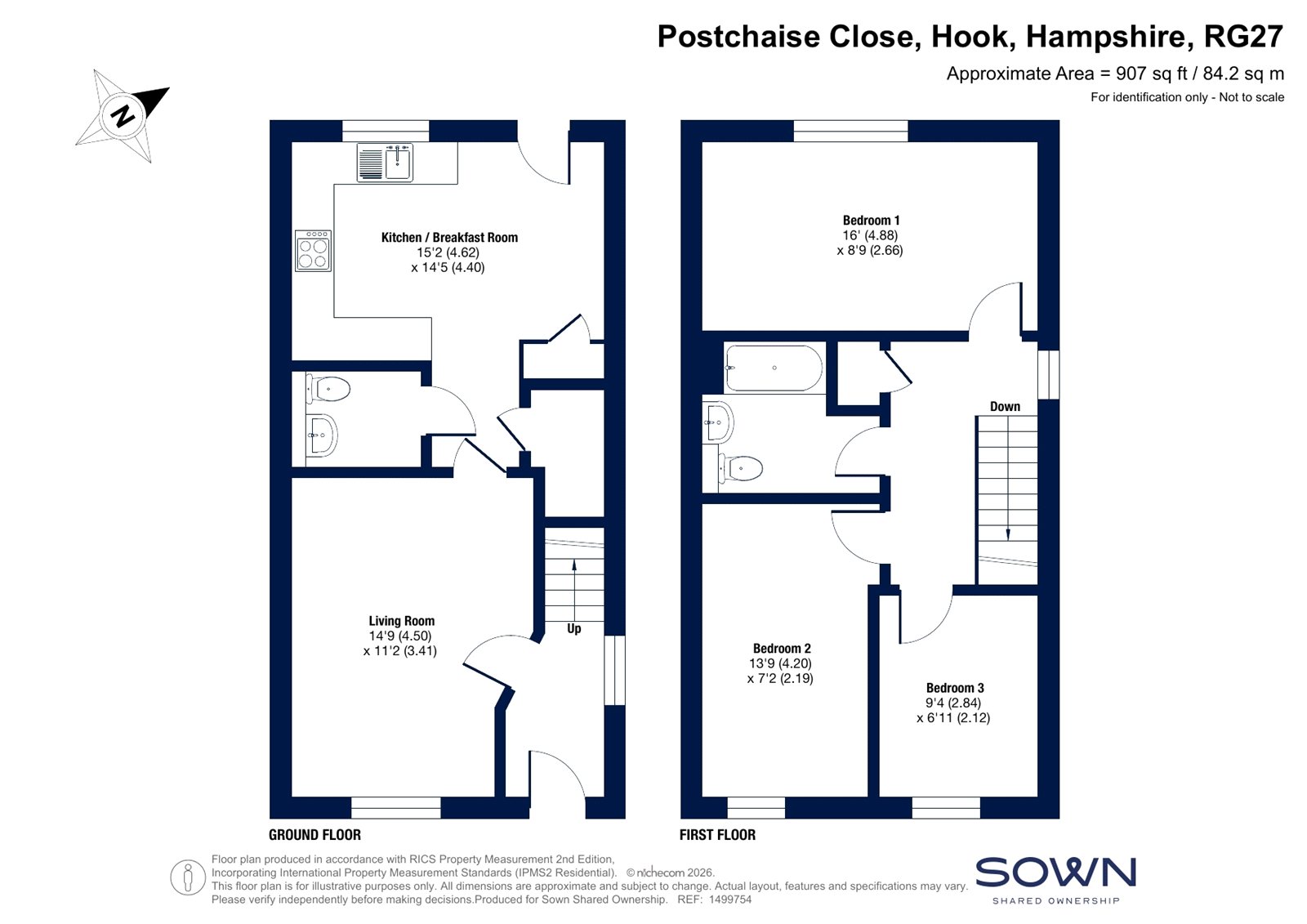 SNG SO - 16 Postchaise Close, 16, Postchaise Close, Hampshire floorplan