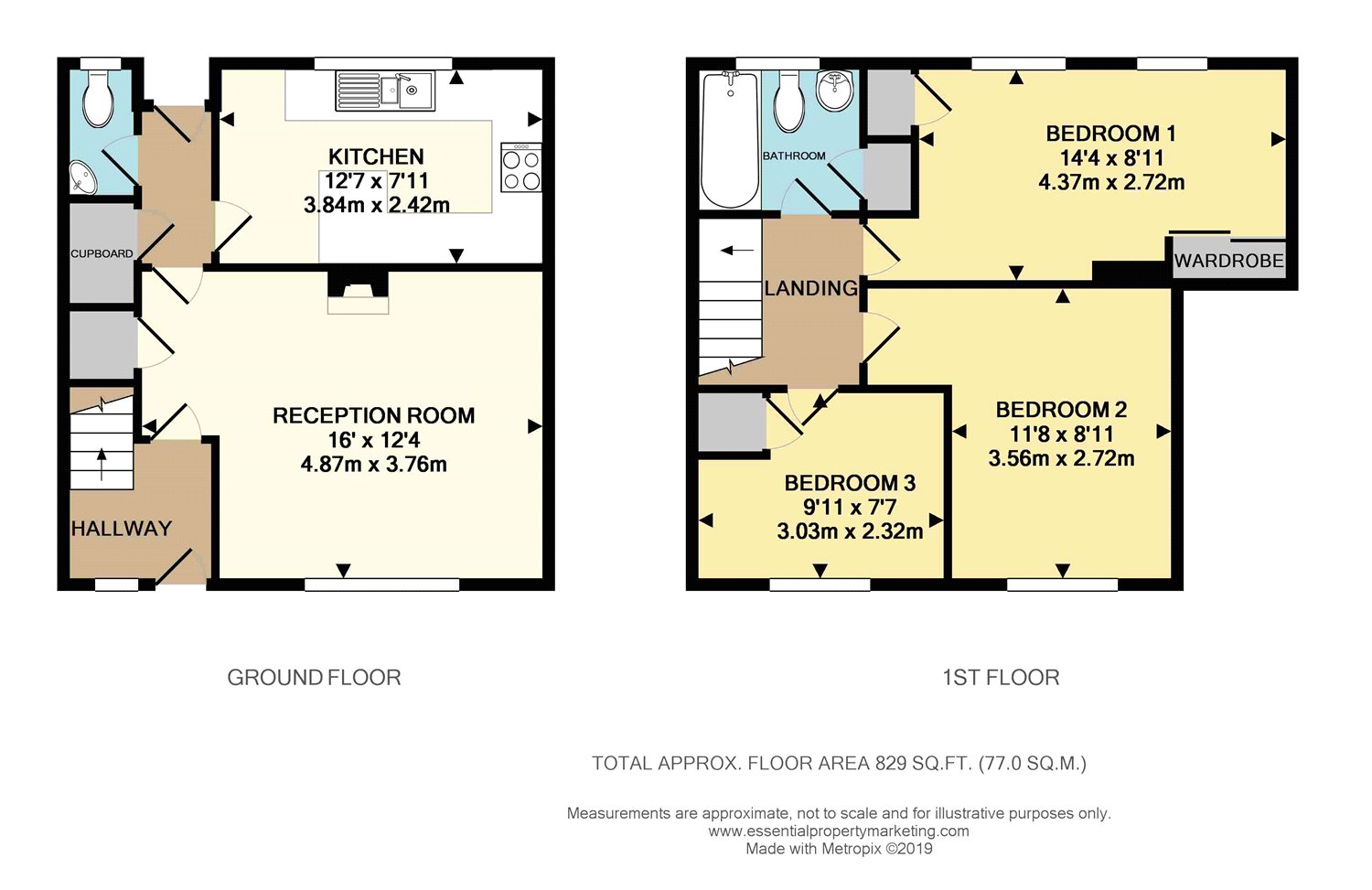 3 Bedrooms Terraced house for sale in Pollards Oak Road, Oxted, Surrey RH8