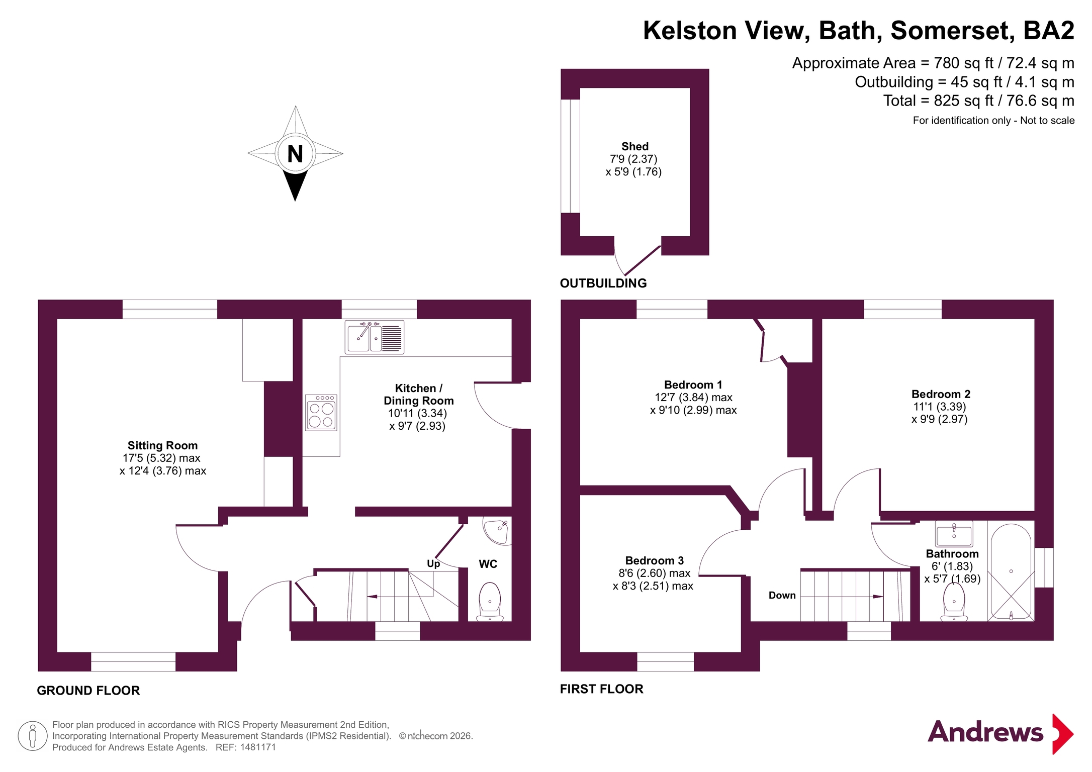 20, Kelston View, Somerset floorplan