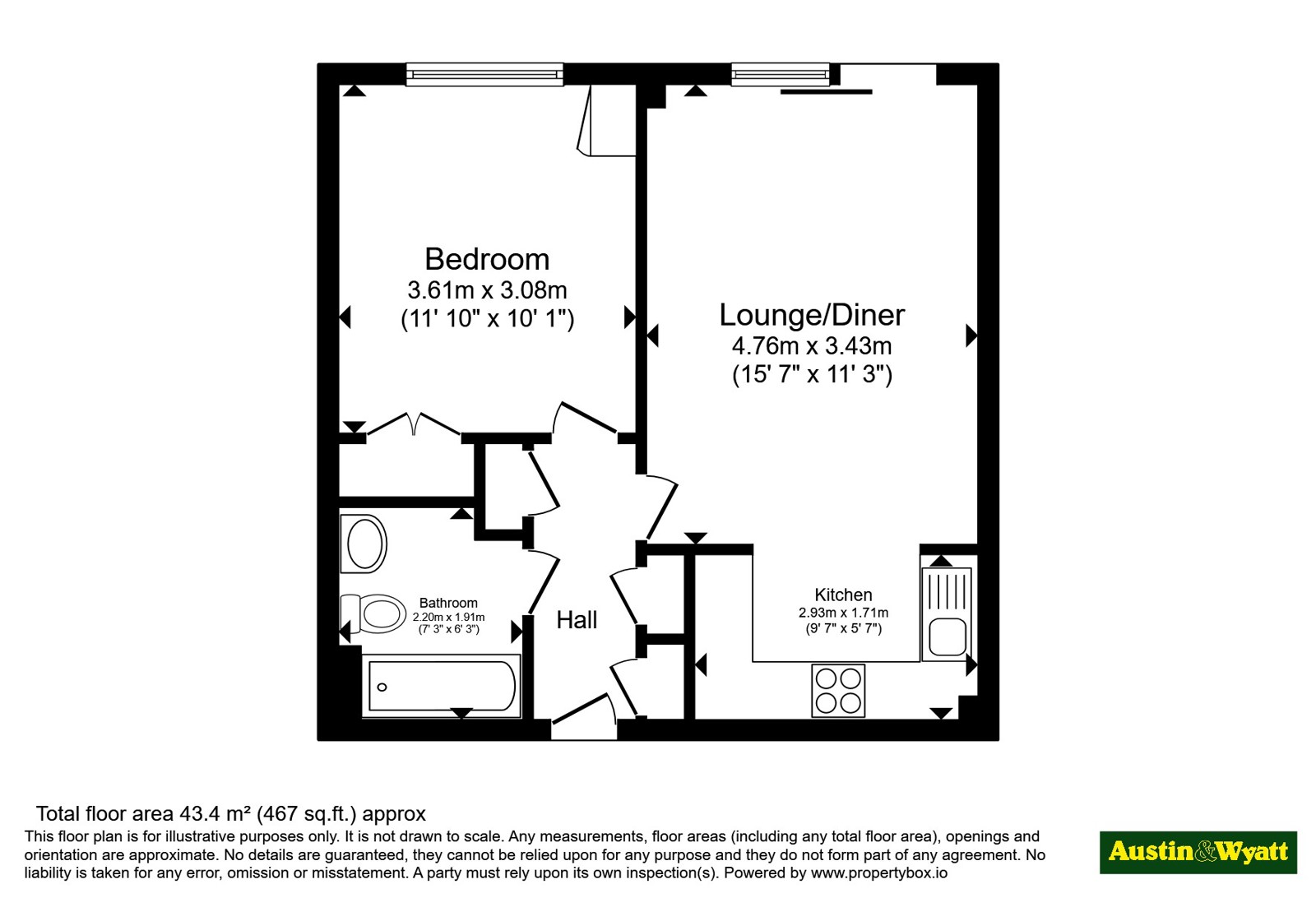 3, Brunswick Place, Southampton floorplan