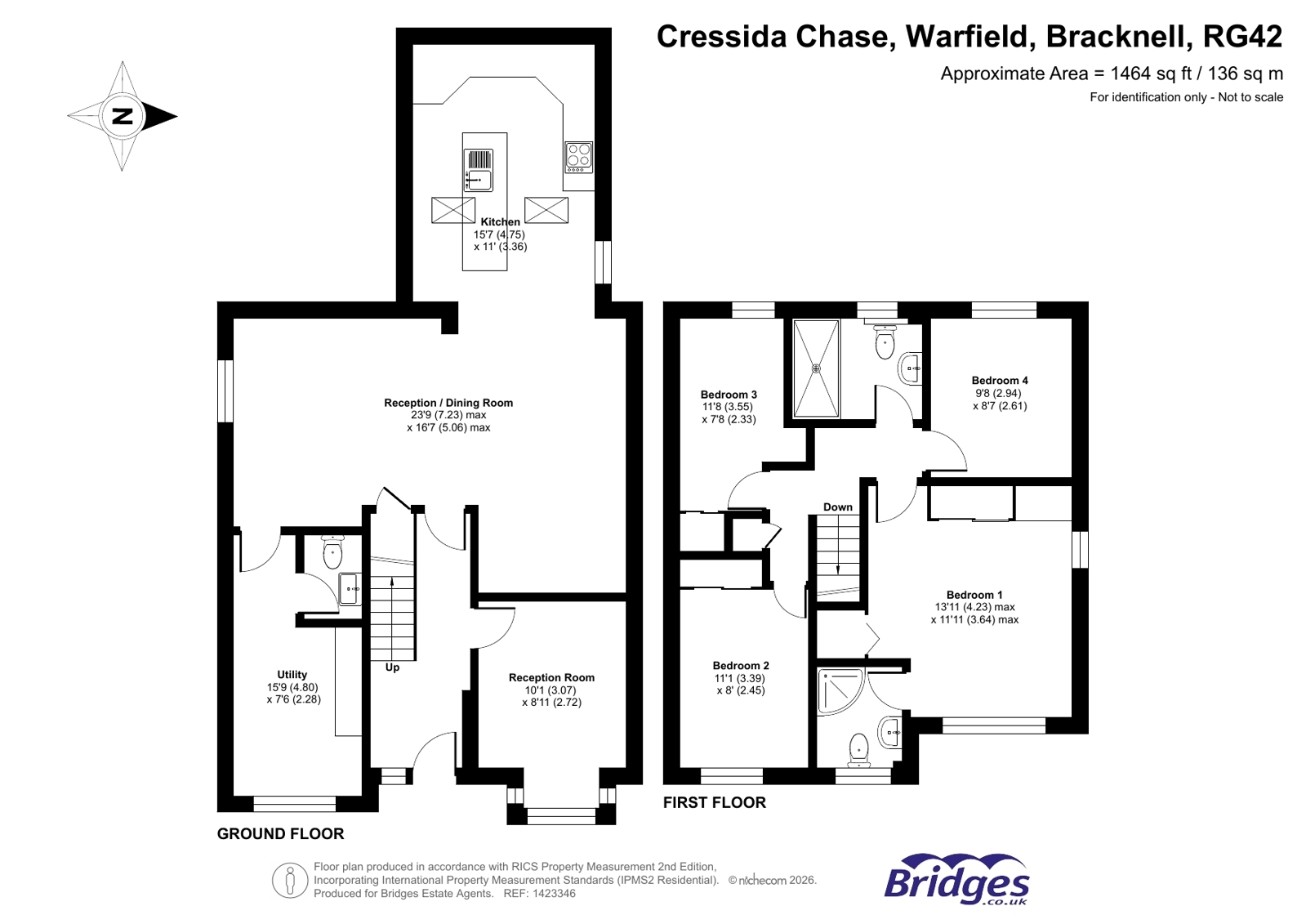 10, Cressida Chase, Bracknell floorplan