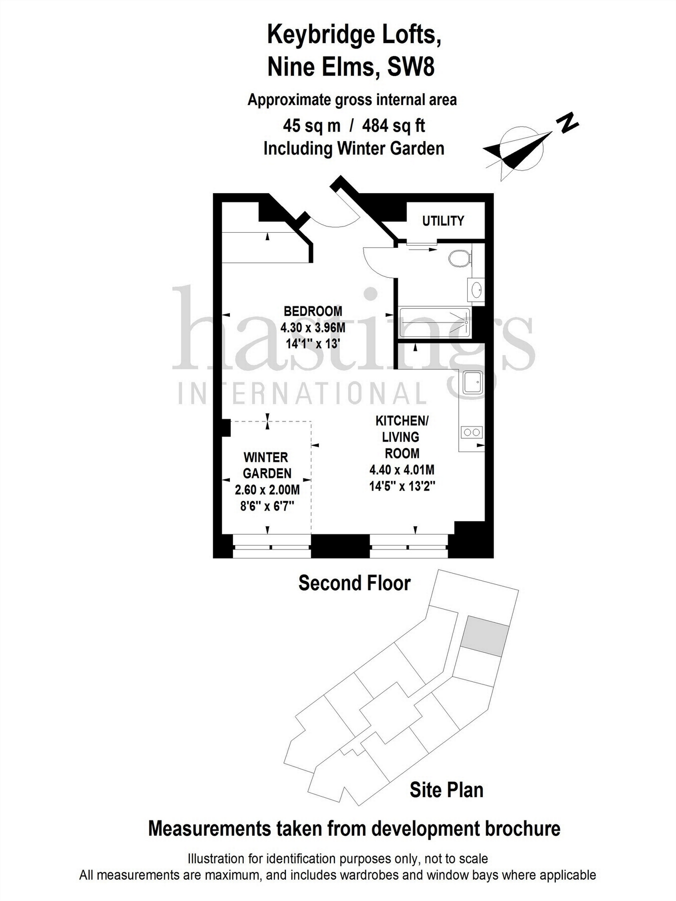1 bed flat for sale in Keybridge Lofts, 80 South Lambeth Road, Vauxhall