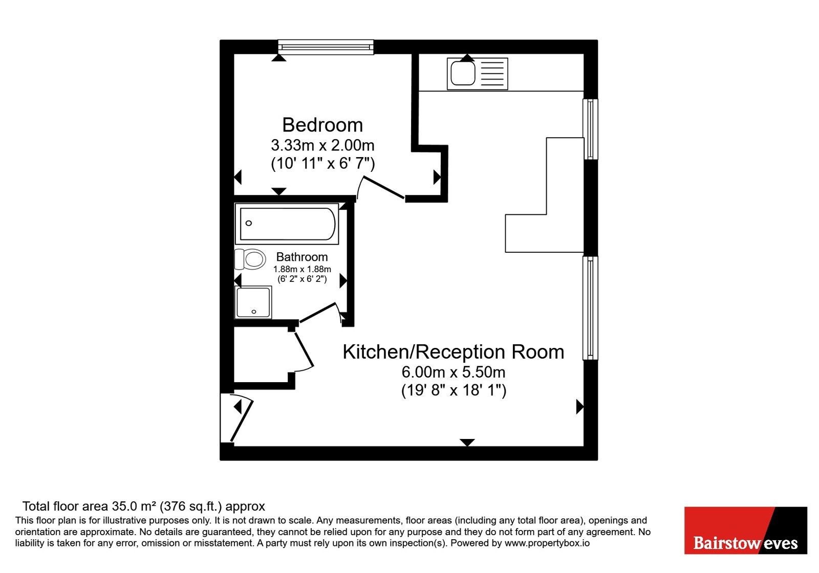 5D,, Montana Close, South Croydon floorplan