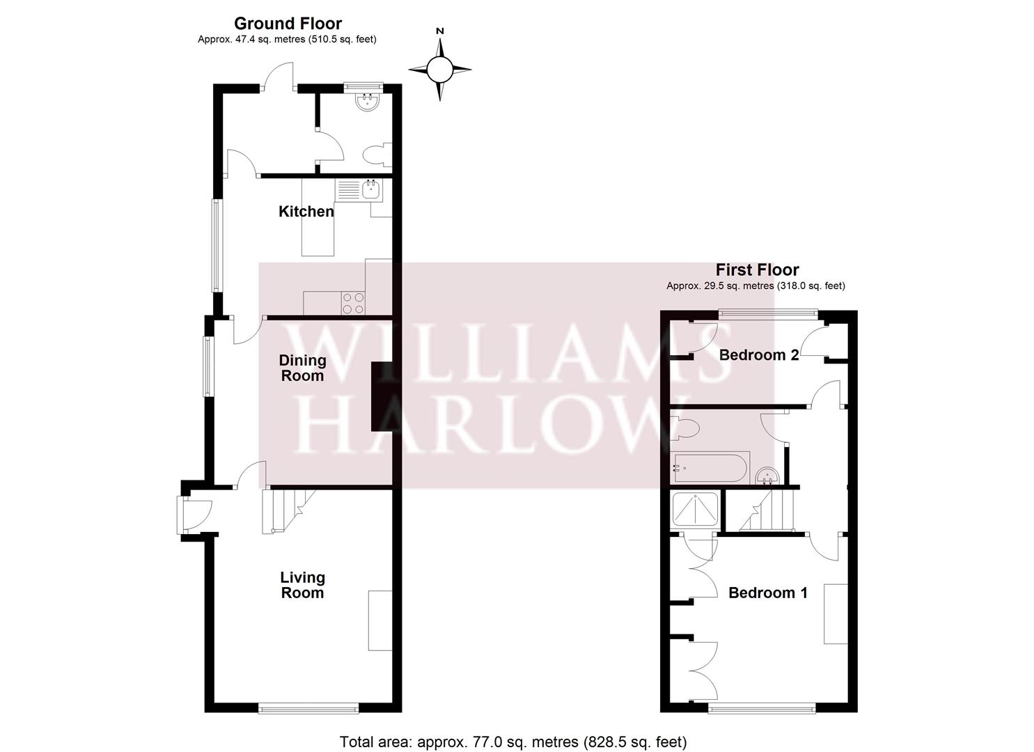 63, Ferndale Road, Banstead floorplan