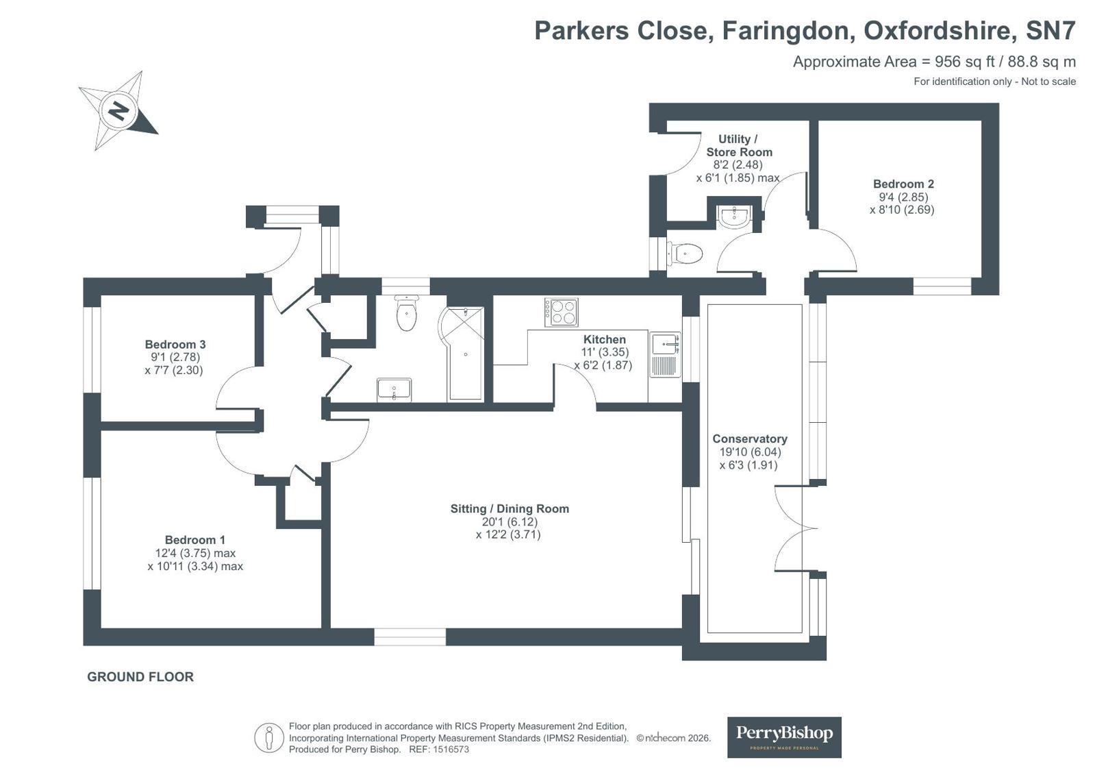 9, Parkers Close, Oxfordshire floorplan