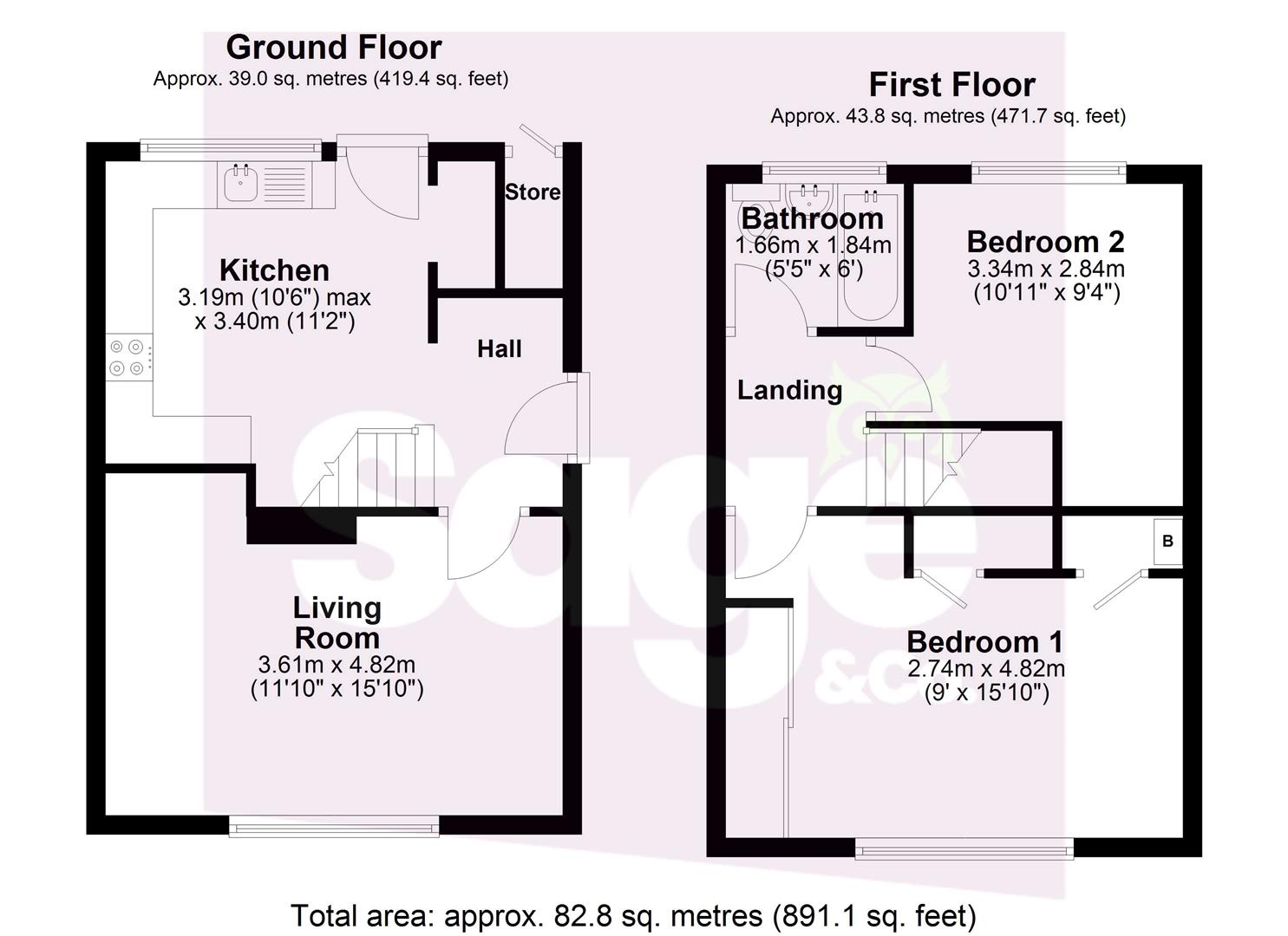 18, Holly Road, Newport floorplan