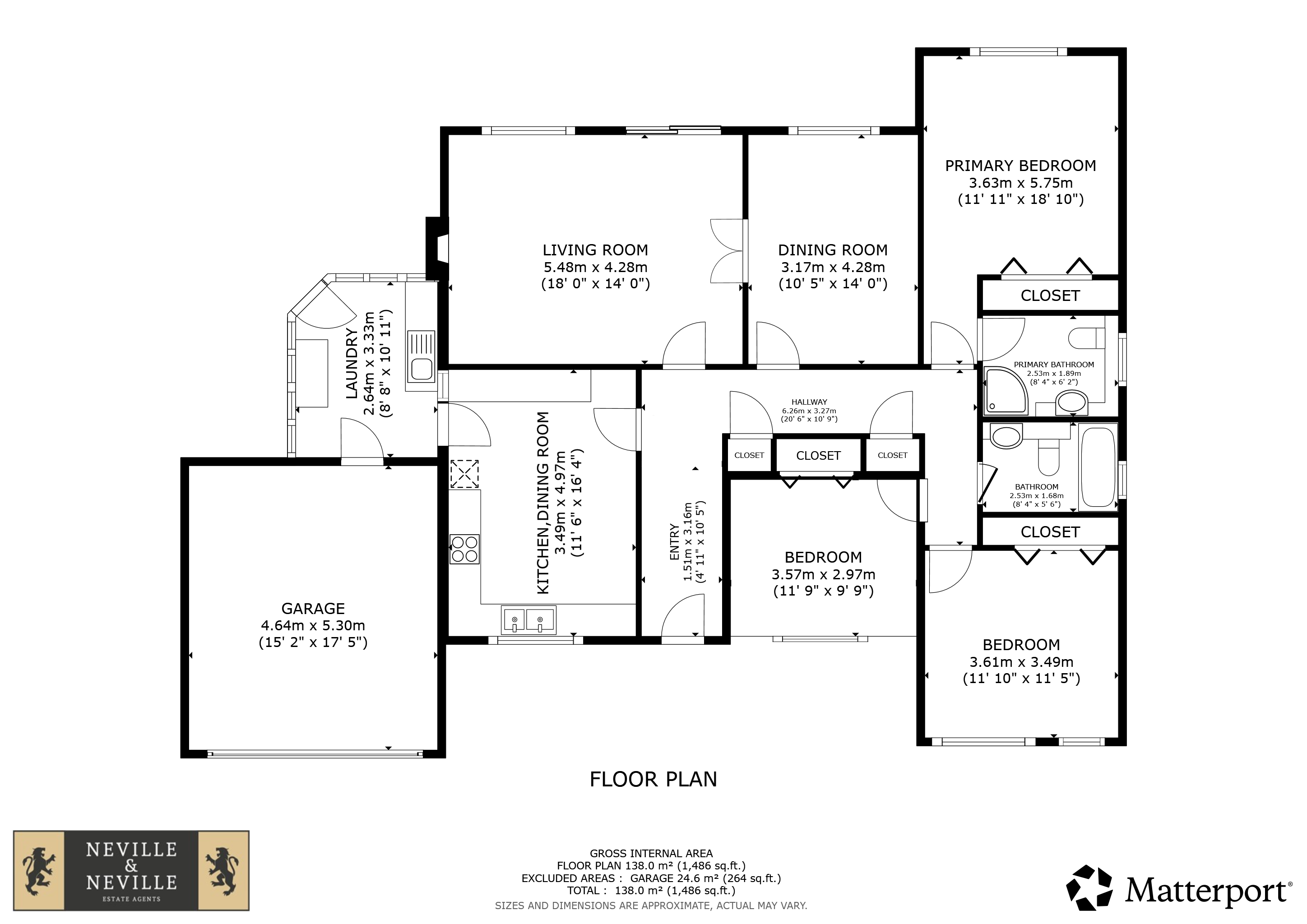 4,, Winceby Close, Bexhill-On-Sea floorplan