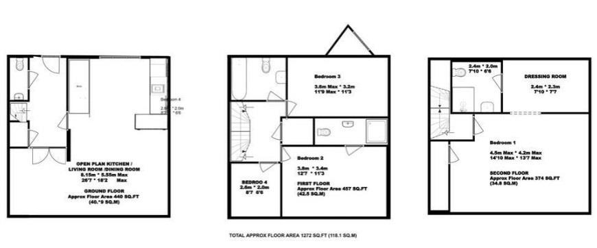 1, Old Dover Works, Maidstone floorplan