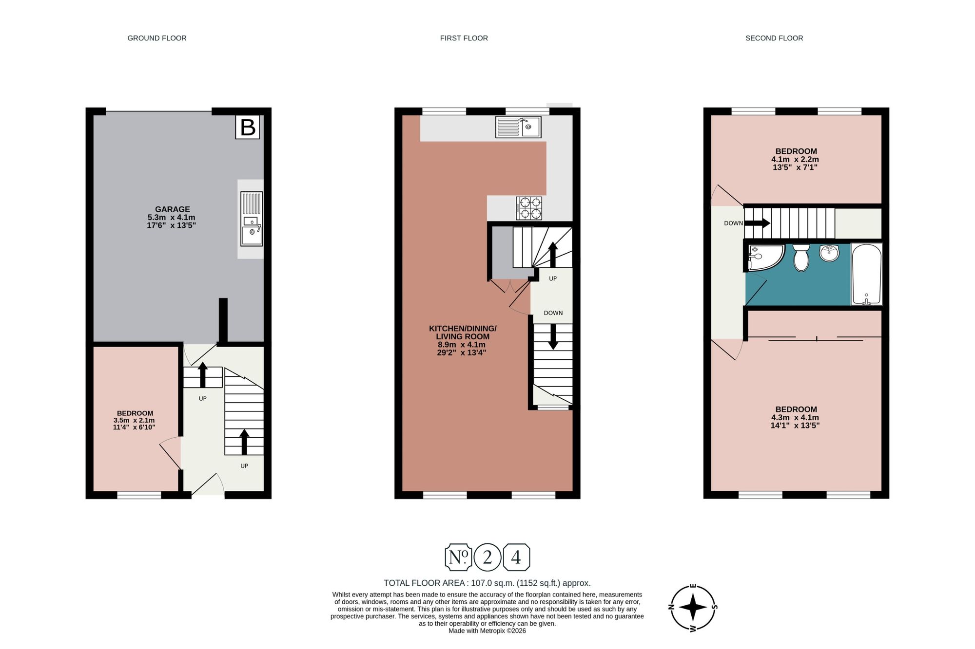 3 Windsor Street, Brighton floorplan