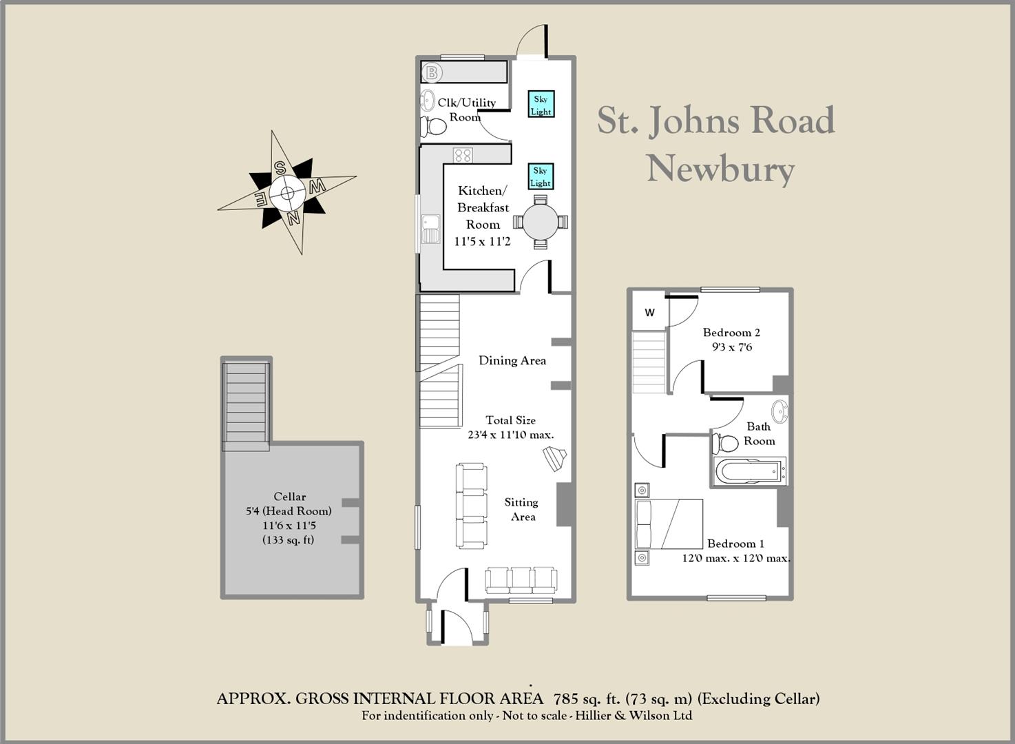 25, St. Johns Road, Newbury floorplan