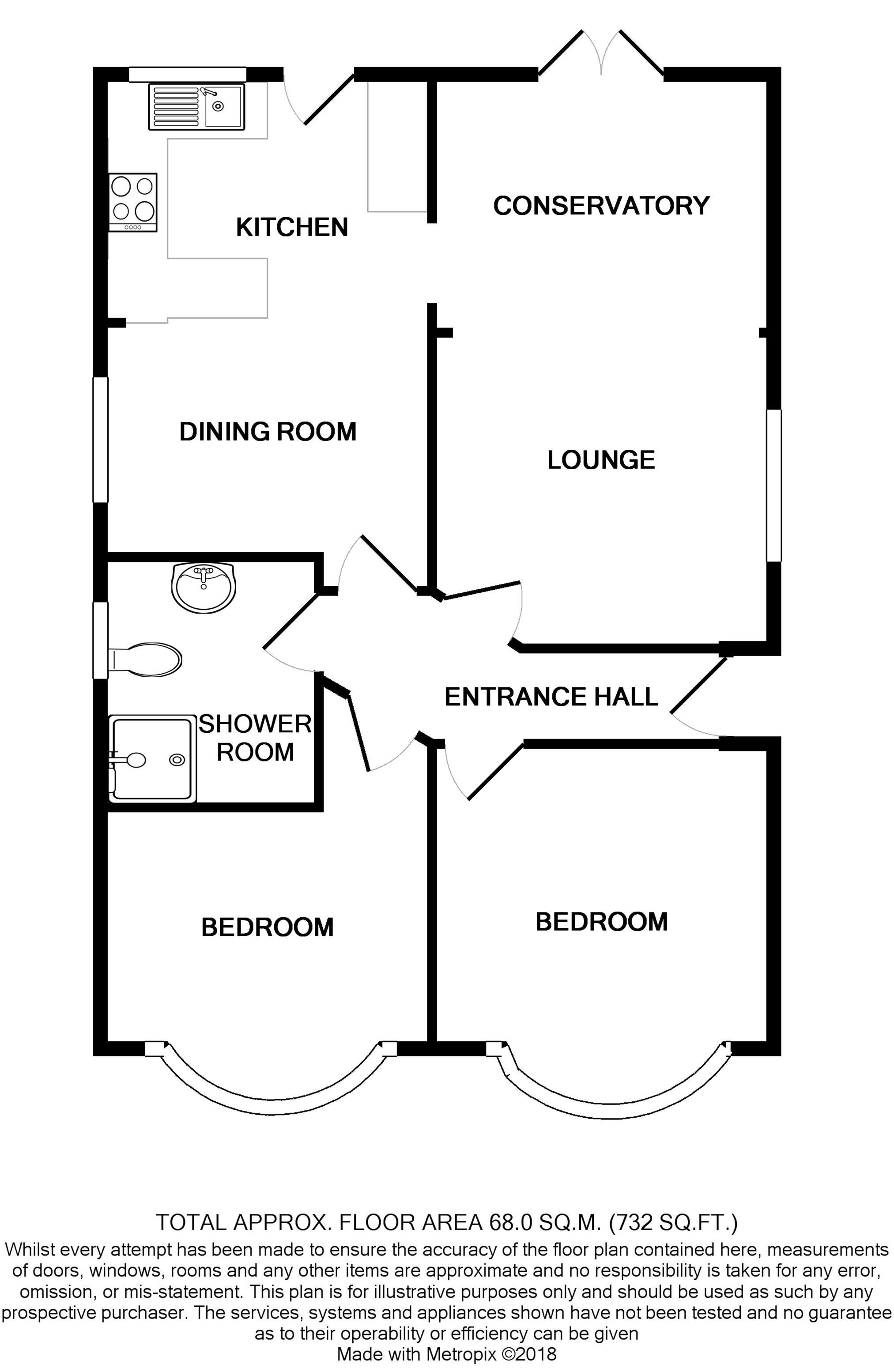 2 Bedrooms Detached bungalow for sale in Marion Crescent, Orpington BR5