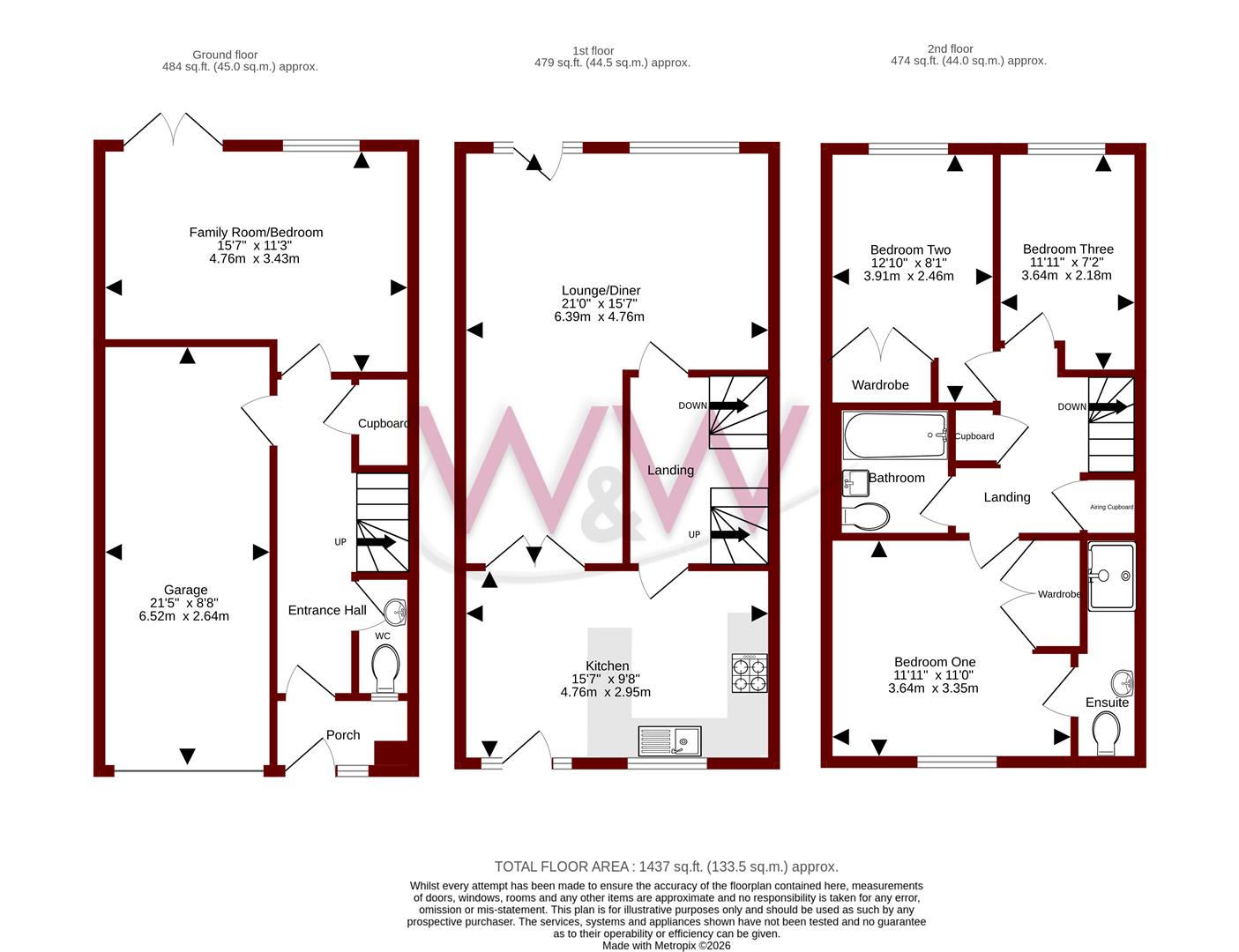 38, Angelica Way, Fareham floorplan