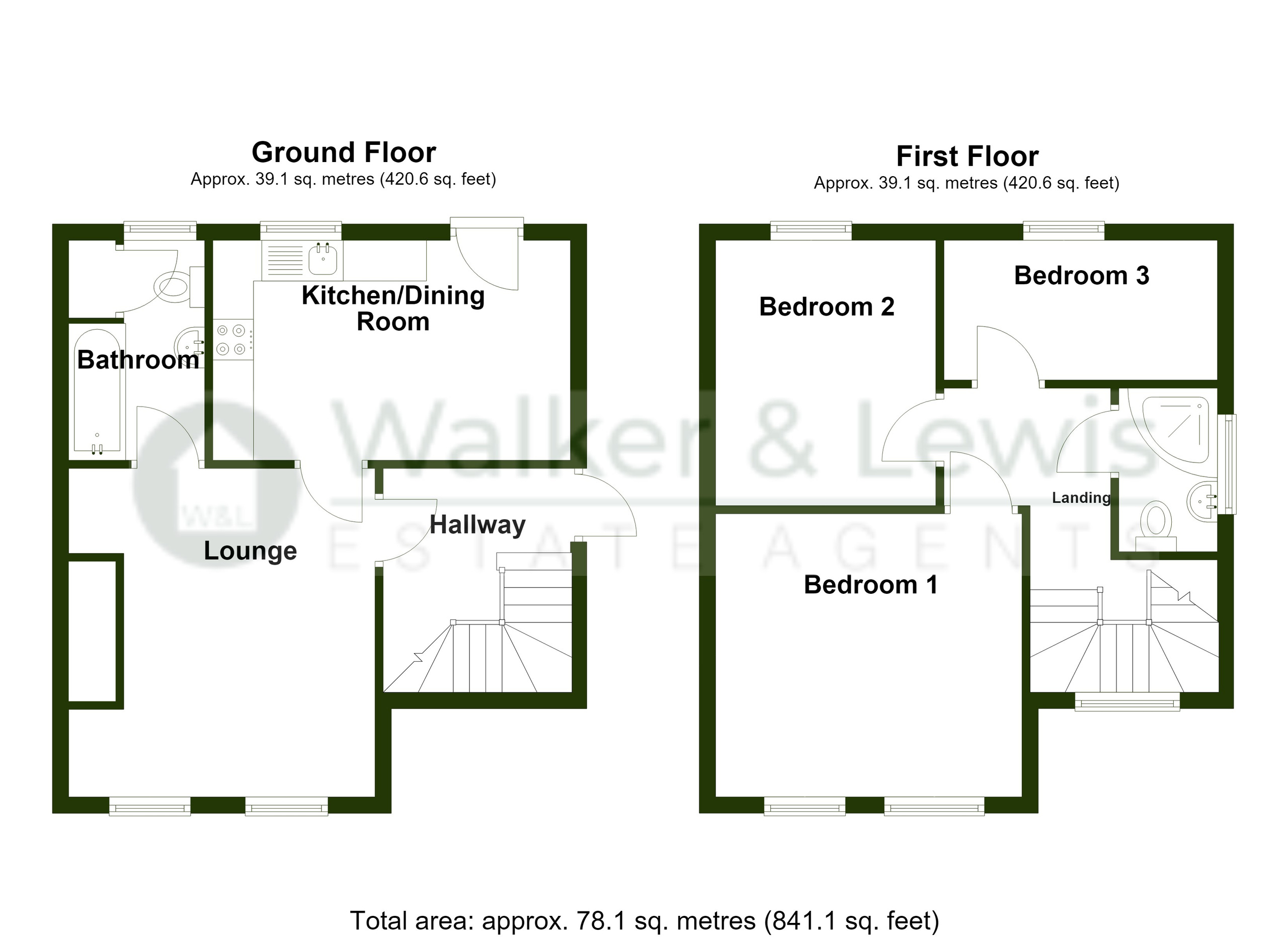17 Fourth Avenue, Merthyr Tydfil floorplan