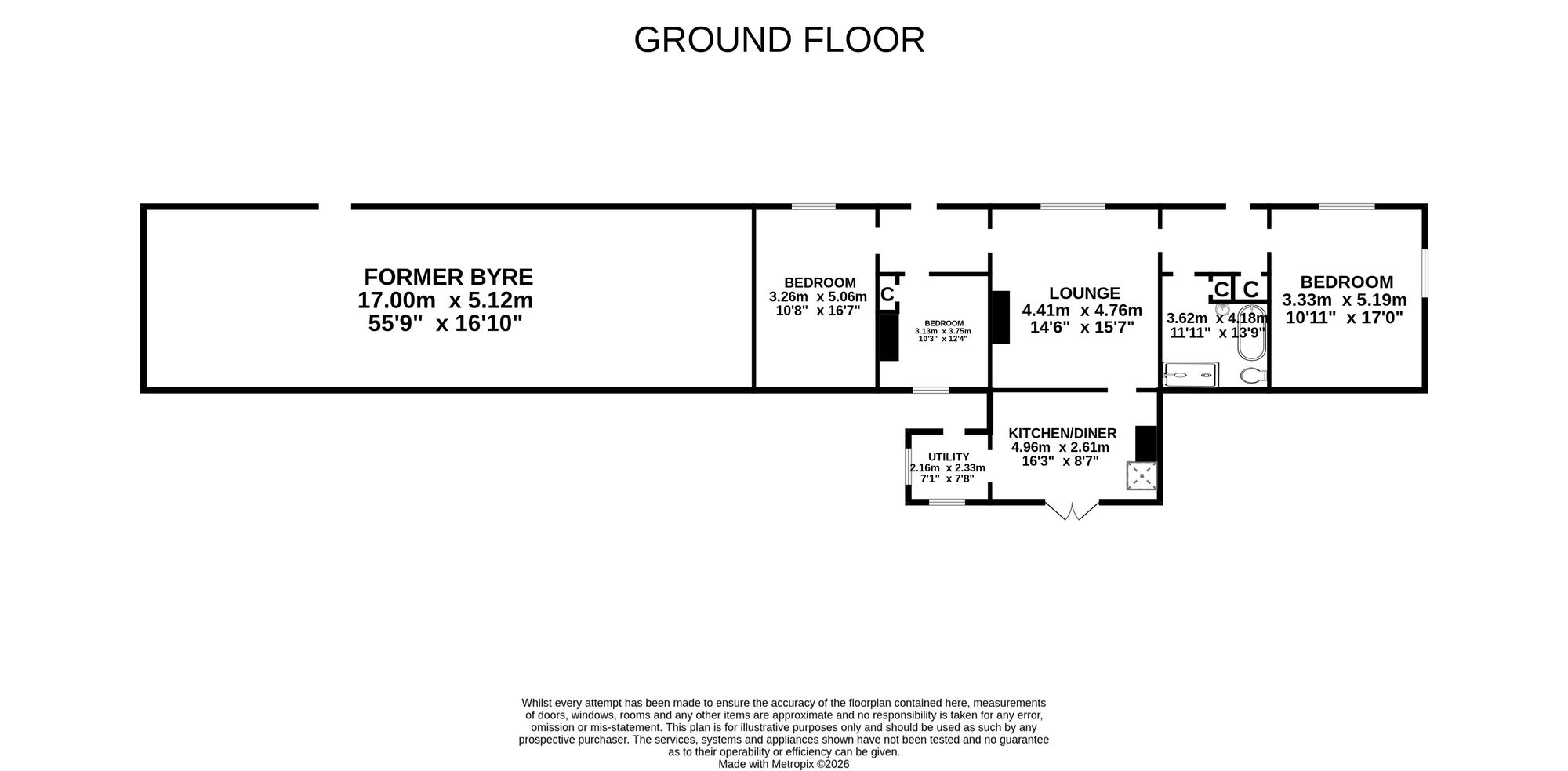 The Stables Cottage, The Stables Cottage, Dundee floorplan