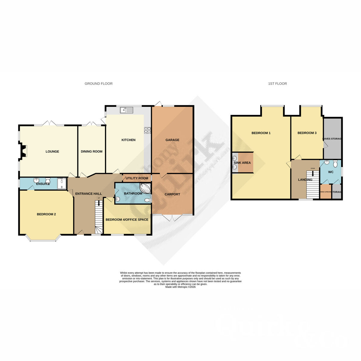 6, Coniston Road, Canvey Island floorplan