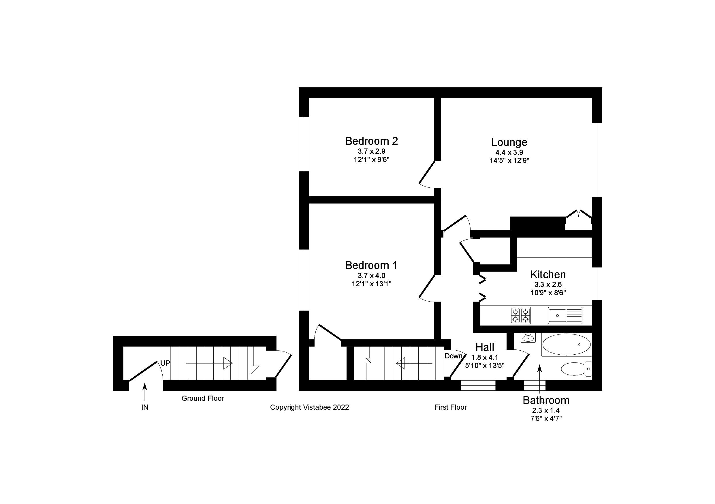 Gallowhill Avenue, Lenzie, Kirkintilloch, Glasgow G66, 2 bedroom flat