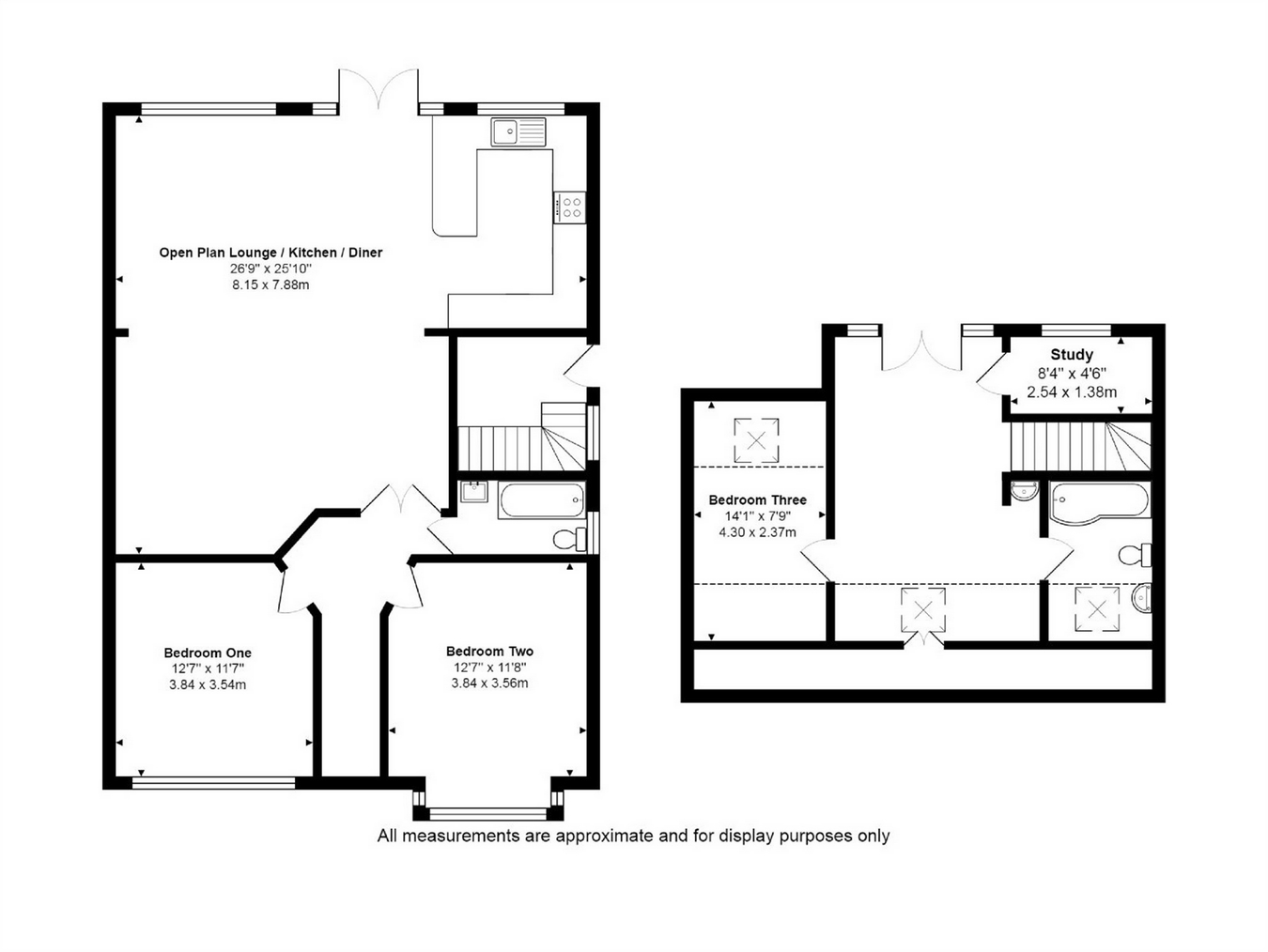 4 Bedrooms Semi-detached bungalow for sale in Cumberland Road, Ashford, Surrey TW15