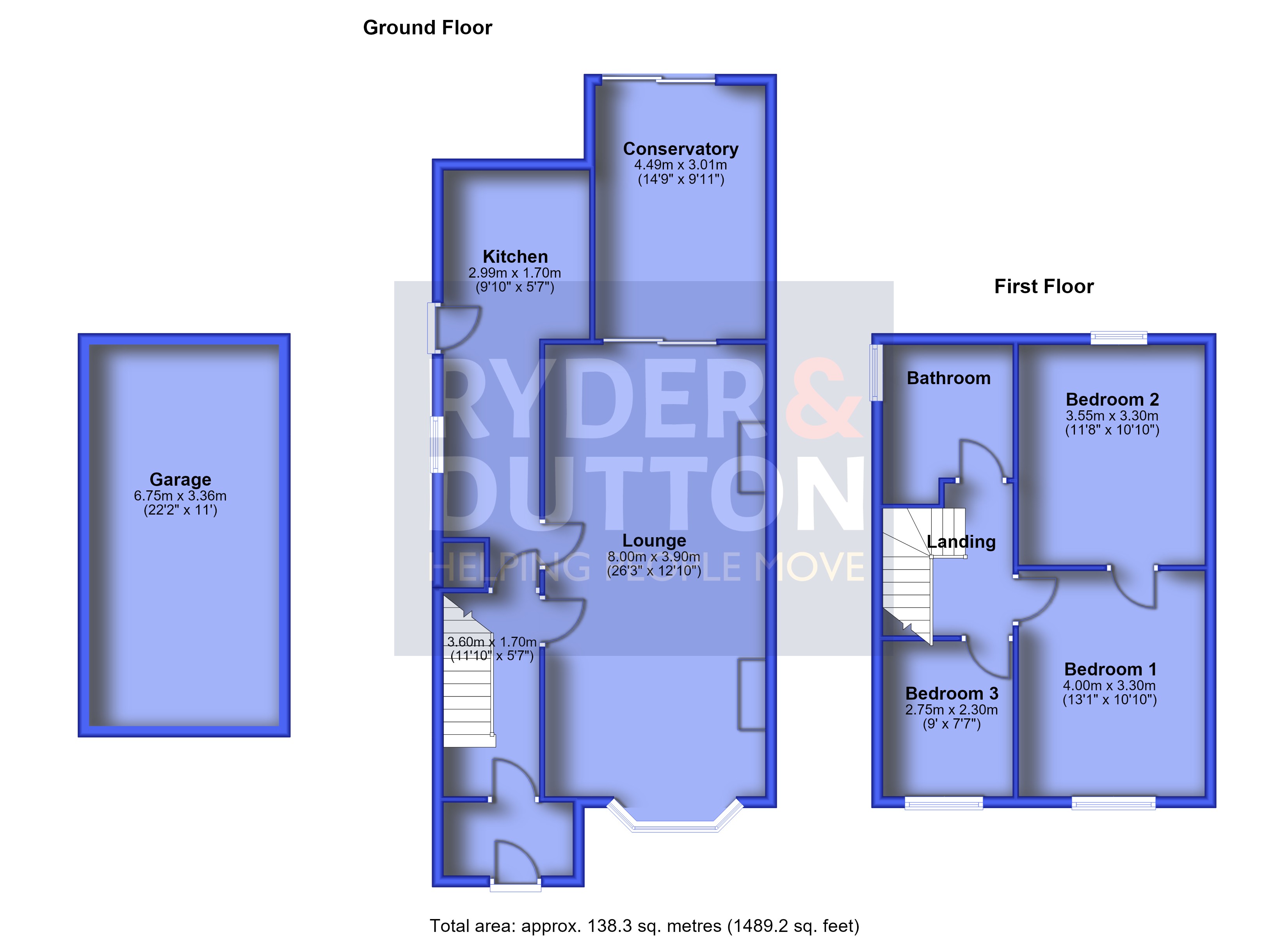 12, Lyndhurst Avenue, Manchester floorplan