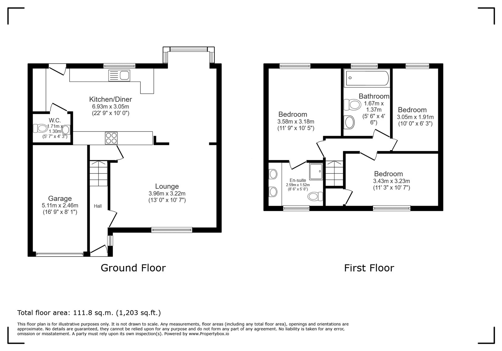 58, Cranesbill Drive, Oxfordshire floorplan