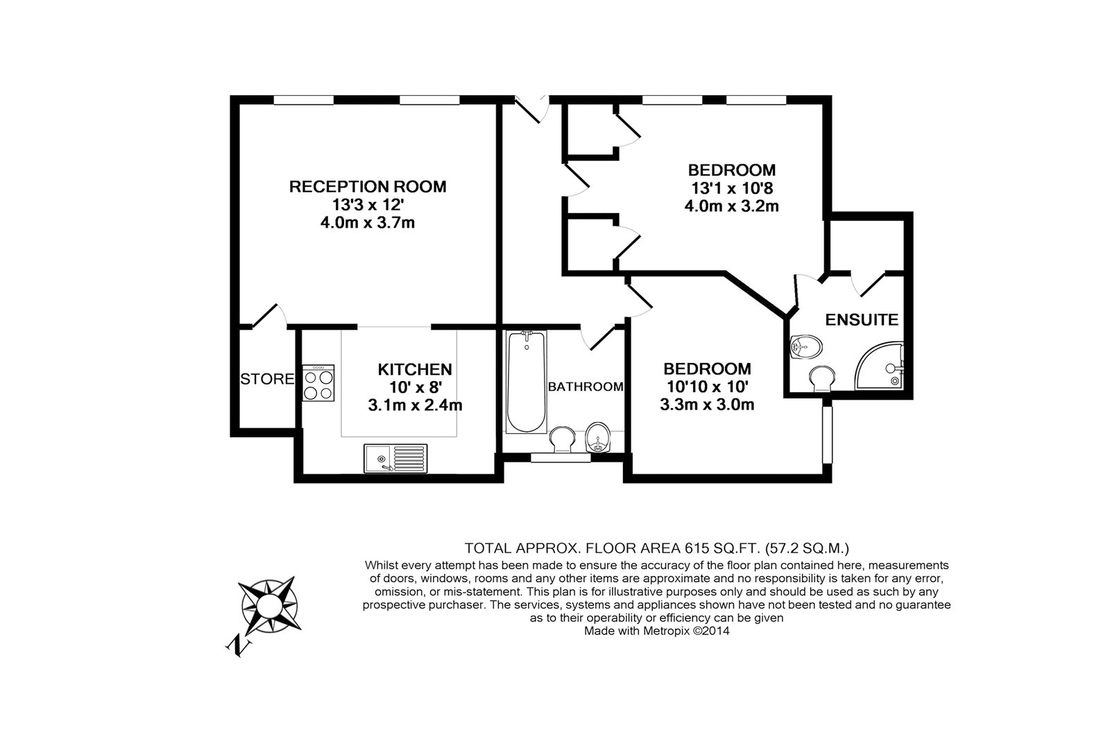 2 Bedrooms  to rent in Haberdasher Street, London N1