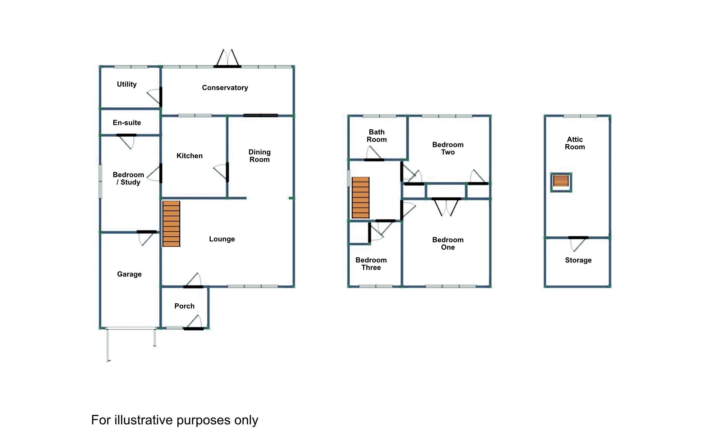 95, Princess Street, Burntwood floorplan