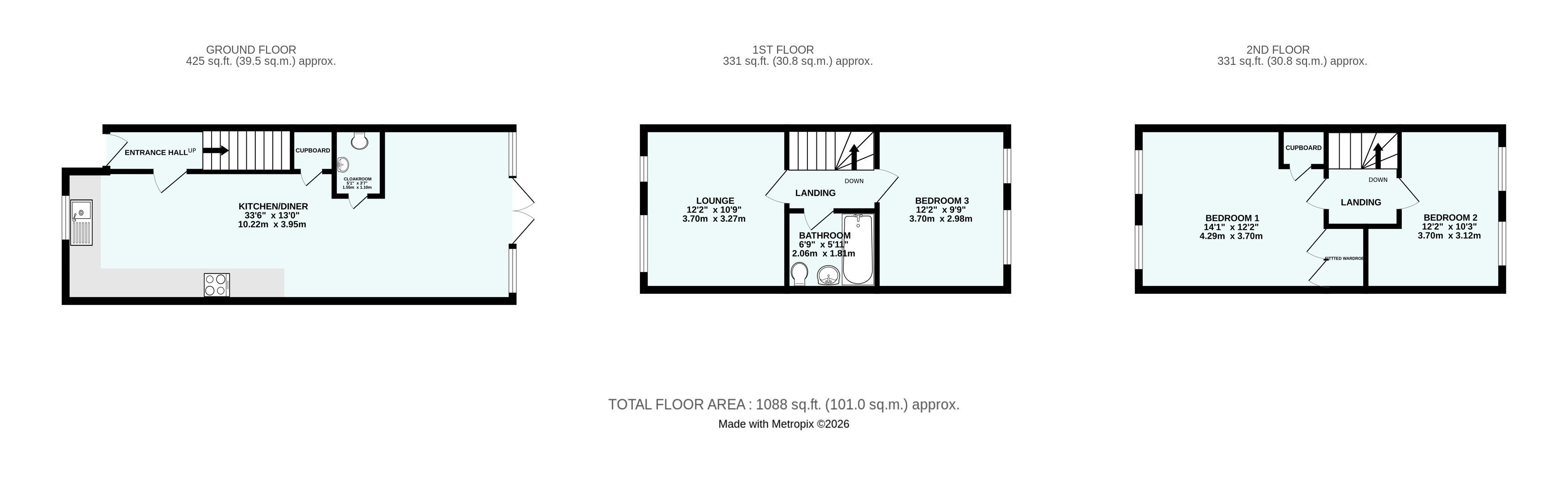 Drop Stamp Road, Camborne floorplan
