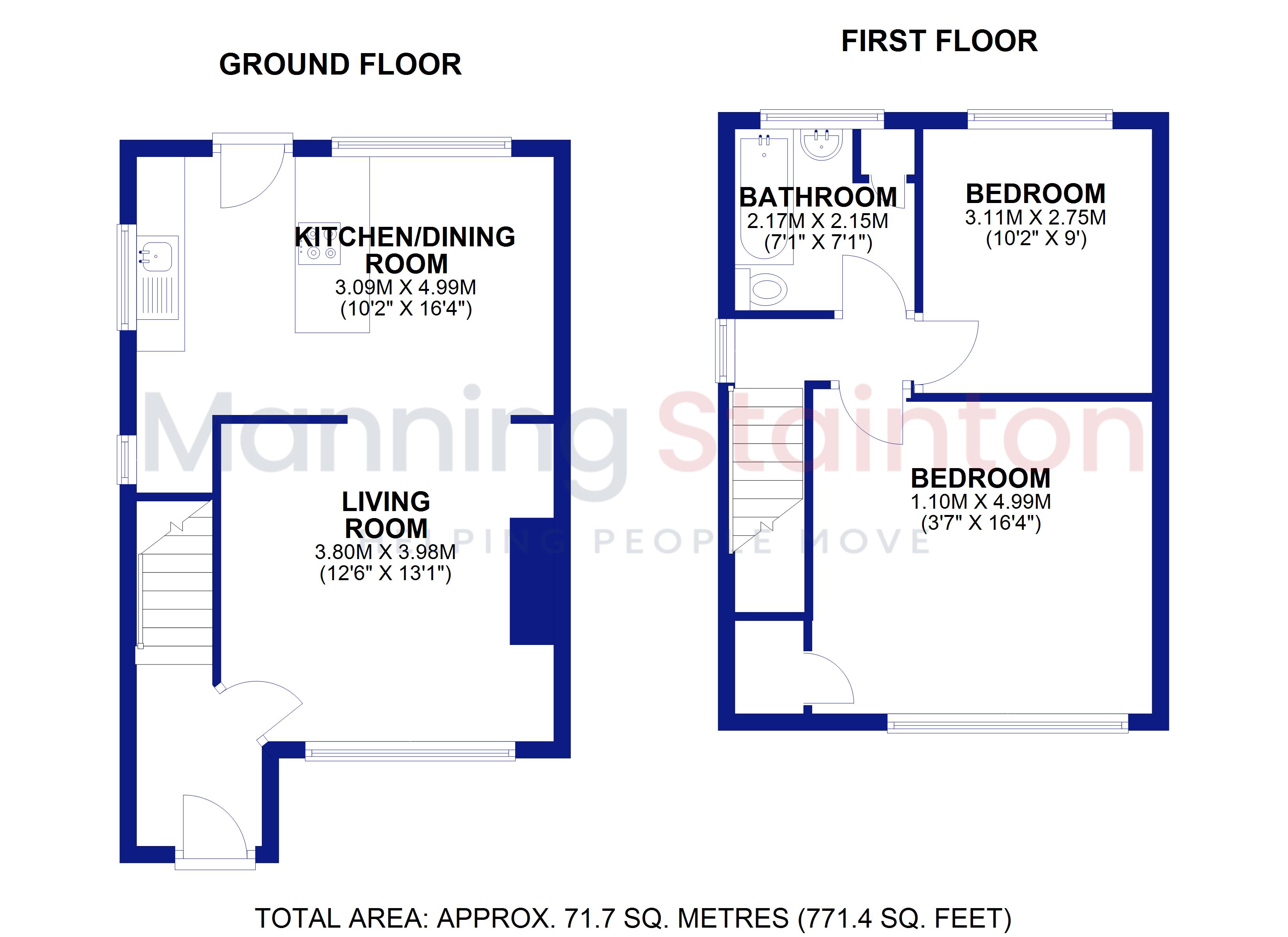 42, Raynville Avenue, West Yorkshire floorplan