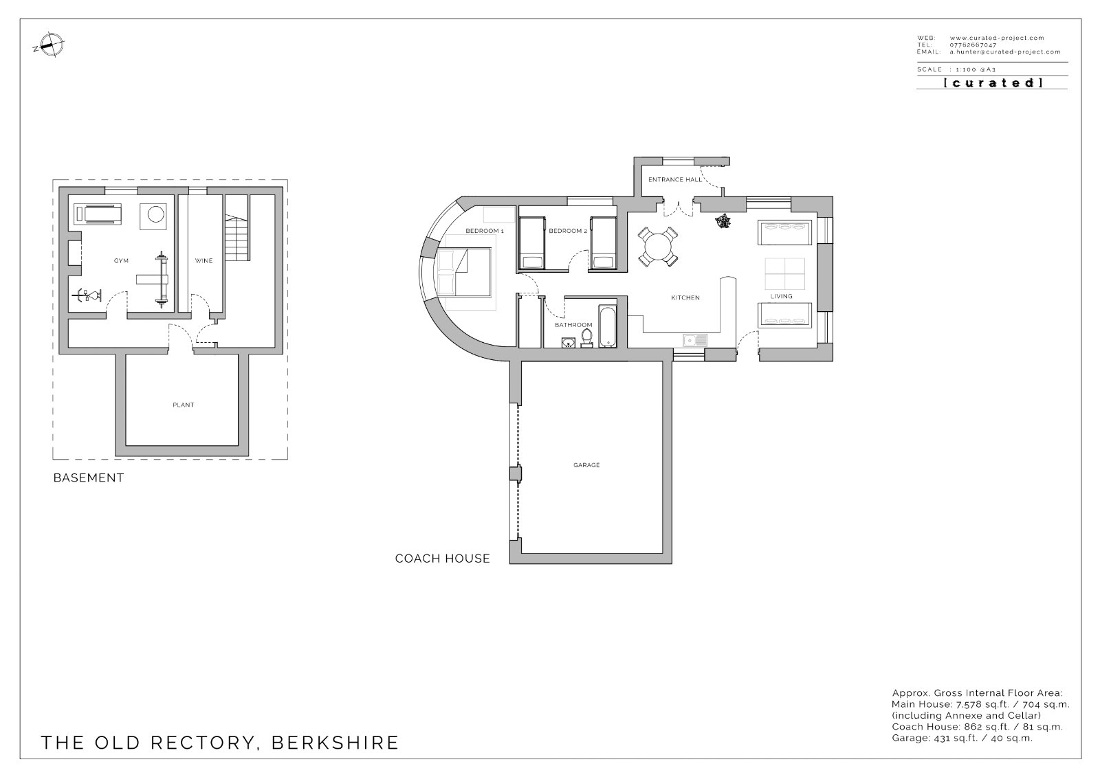 The Old Rectory,, Brightwalton, Berkshire floorplan