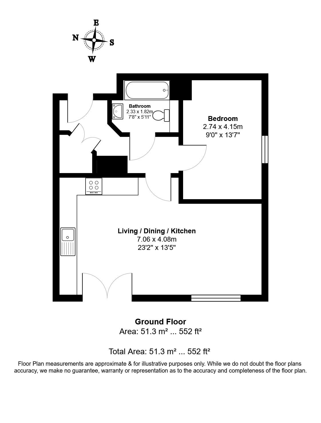 Novia House, 27,Flat 18, Tapster Street, Barnet floorplan