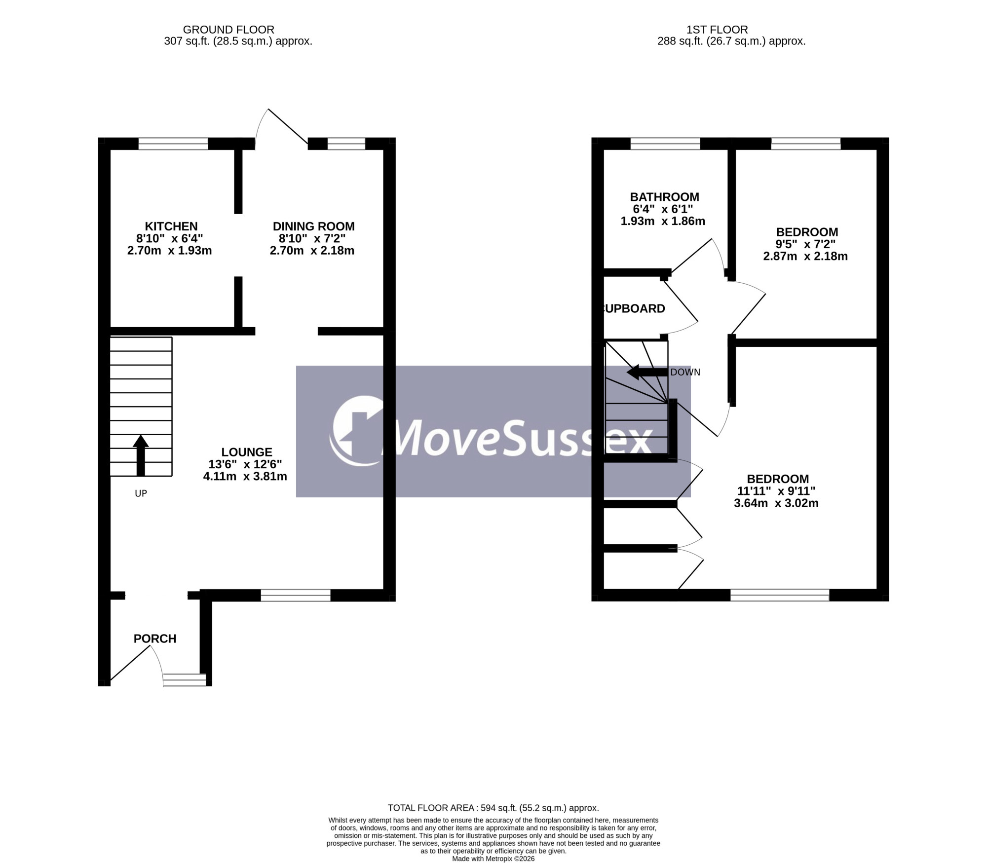 7, Patcham Mill Road, Pevensey floorplan