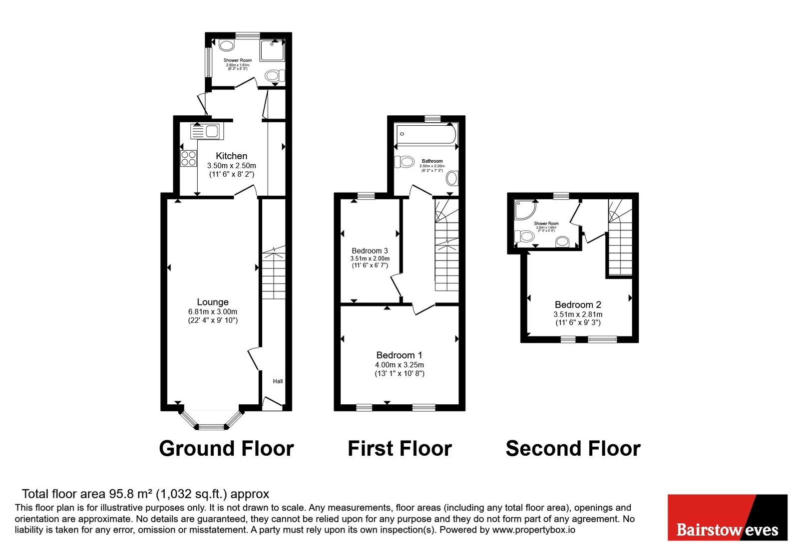 13, Faringford Road, London floorplan