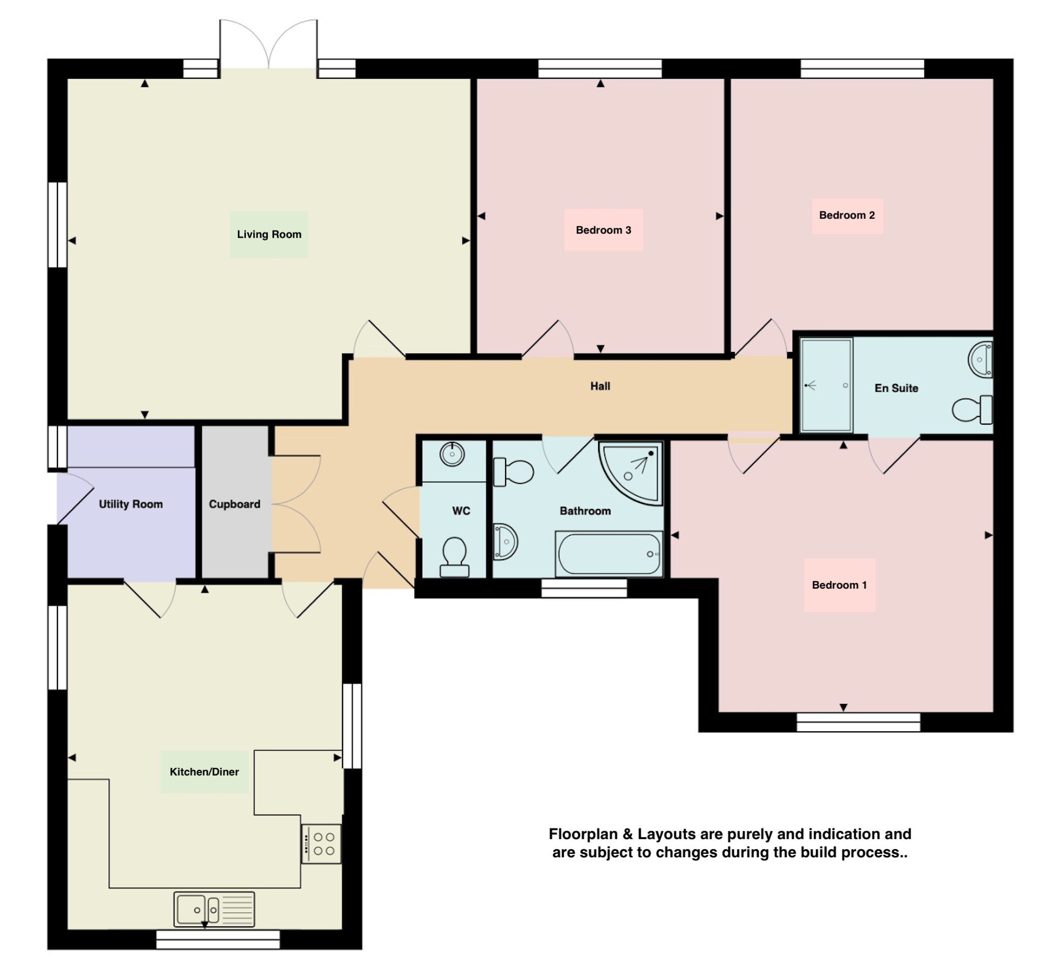 9 Acer Drive, Fordham Road, Isleham floorplan