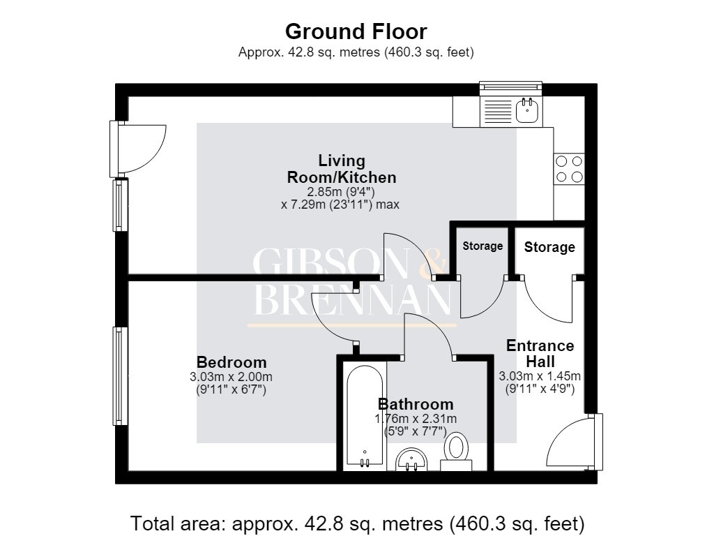 12 Hamilton Court, Powell Road, Essex floorplan